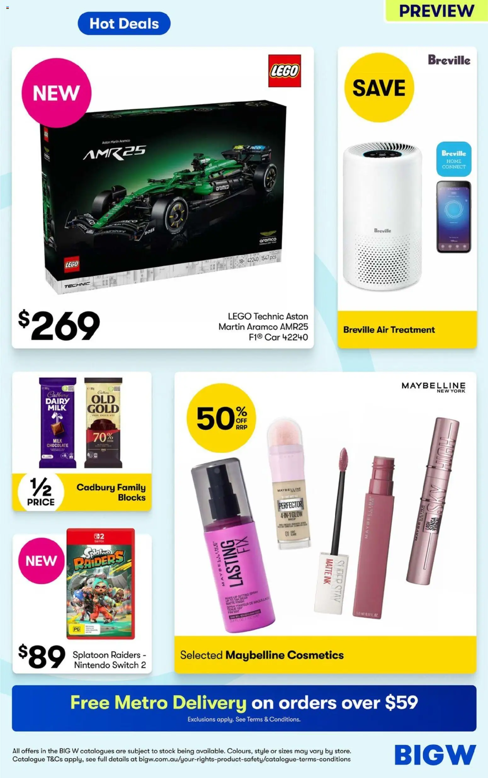 Big W catalogue - valid from 23/07/2026 | Page: 2 | Products: Milk, Dairy, Chocolate, Treatment
