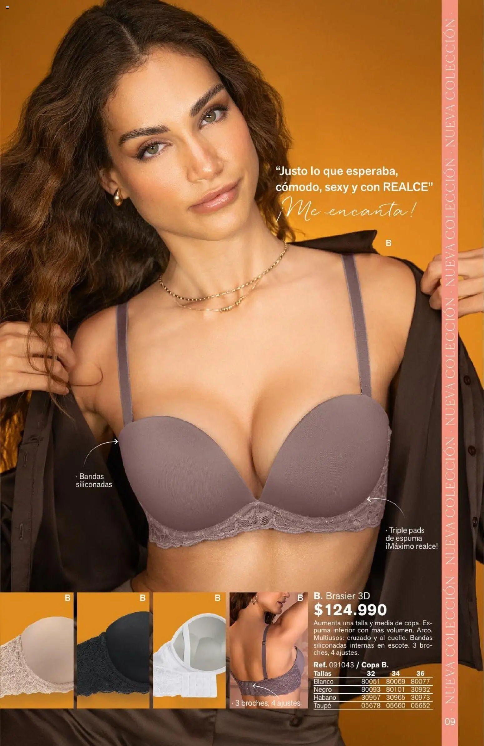 Leonisa revista - valida desde el 04/08/2026 | Página: 9 | Productos: Espuma, Brasier