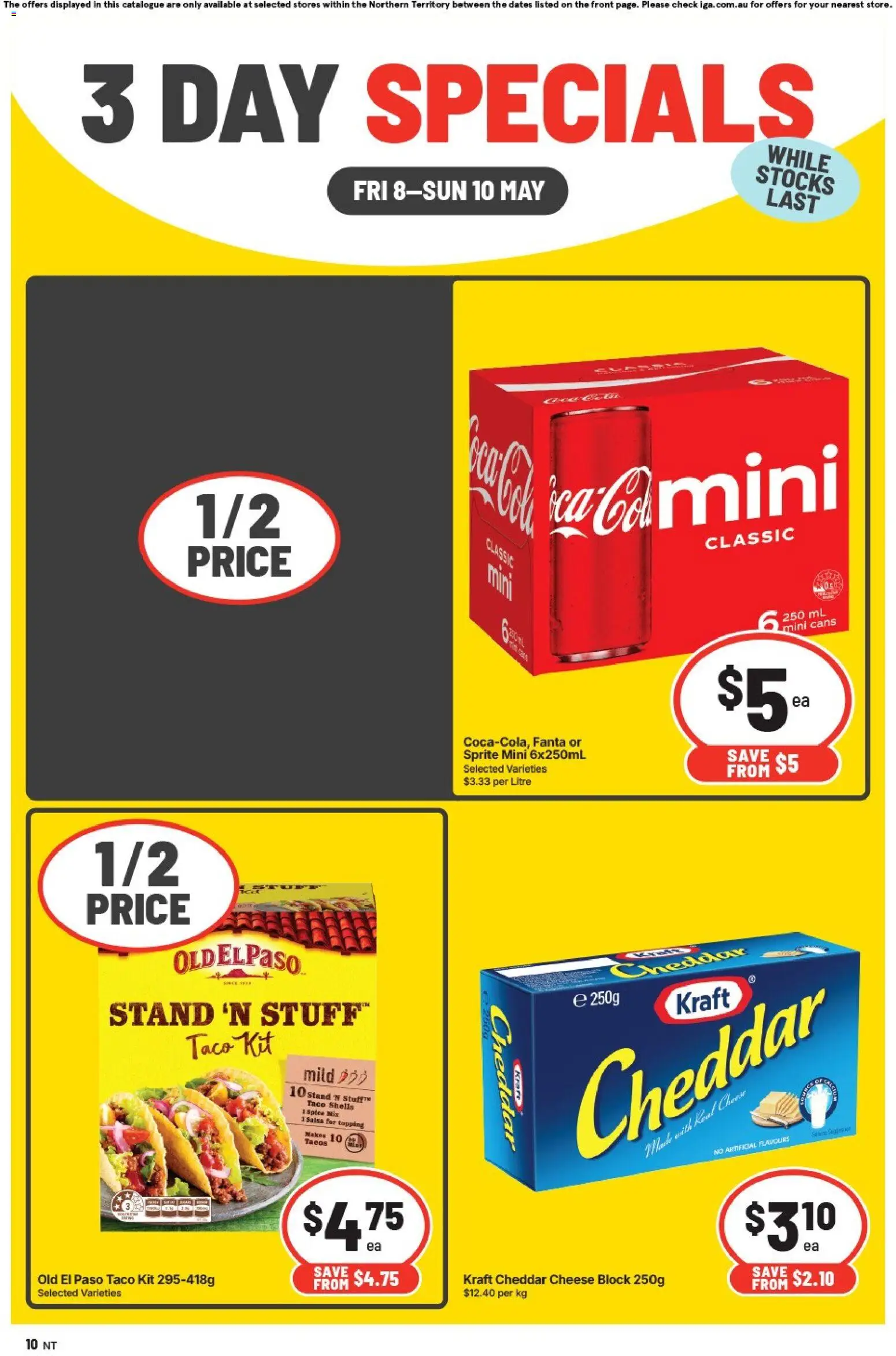 IGA catalogue - valid from 08.05.2026 | Page: 2 | Products: Cheese, Salsa