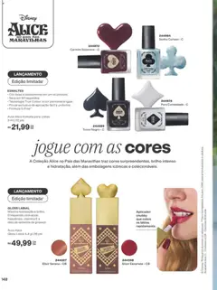 Avon folheto - Campanha 14 - Pré-Visualização do folheto da loja Avon, válido de 01/09/2026 | Página: 148 | Produtos: Pincel, Gloss labial, Sonho, Óleo