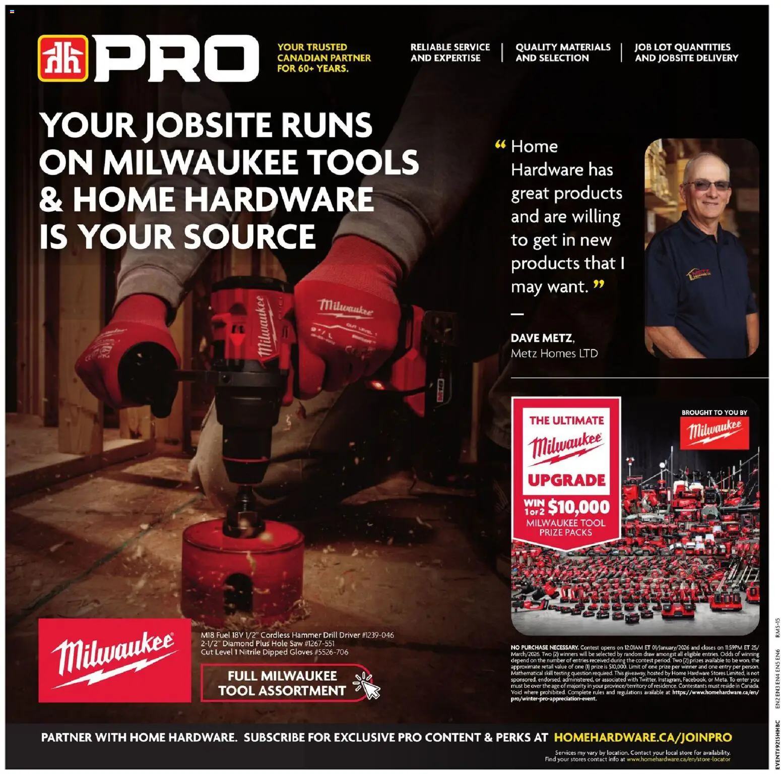 Home Hardware flyer valid from 09.04.2026 | Page: 20 | Products: Gloves