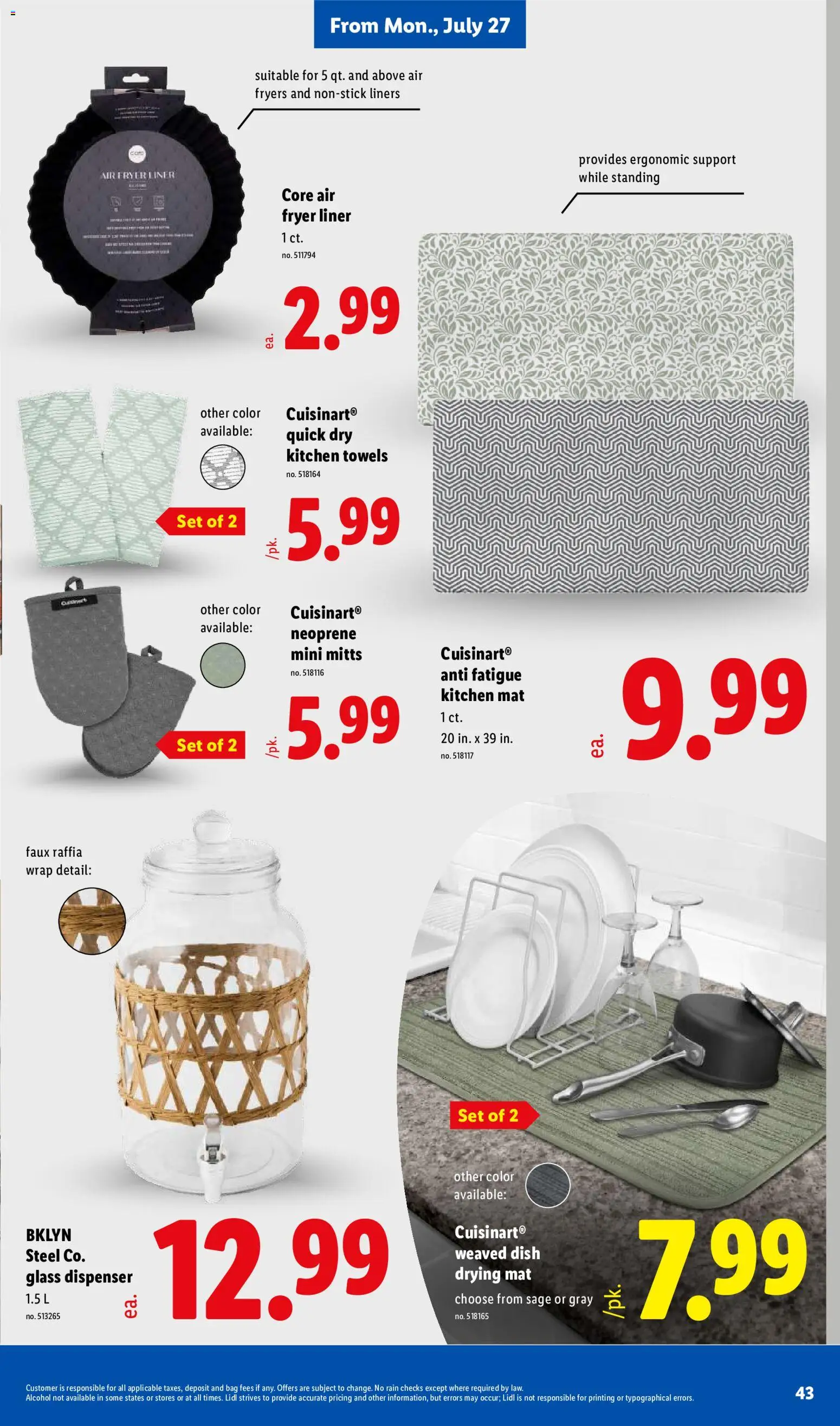 Lidl Weekly Ad - valid from 07/22/2026 | Page: 43