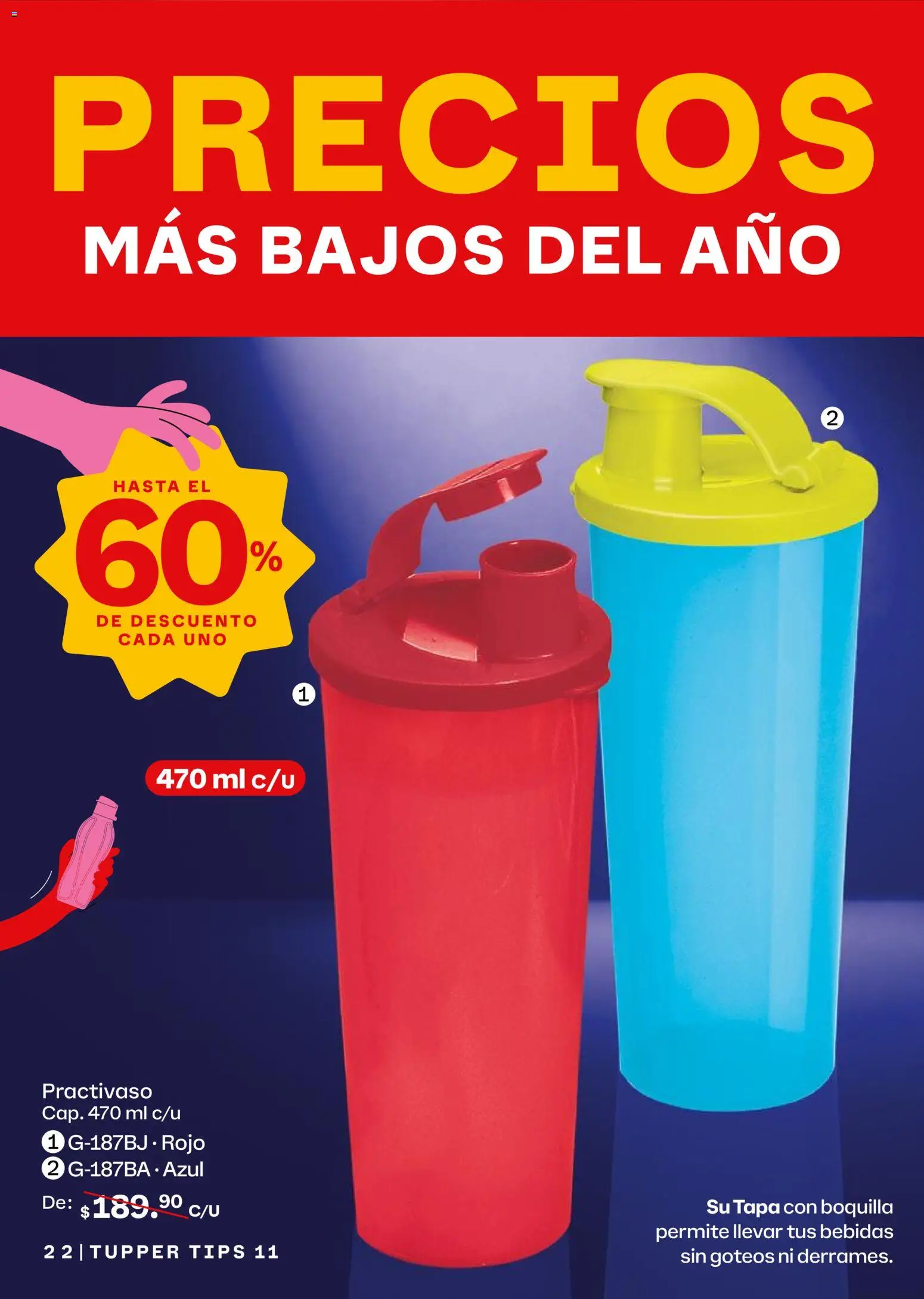 Nuevas ofertas de Tupperware válidas en toda la República Mexicana desde el 05/10/2026. ¡Encuentra las mejores ofertas en Tupperware catálogo! | Página: 22