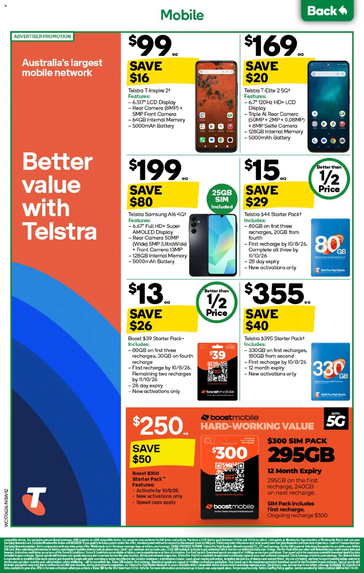 Woolworths catalogue - valid from 17.06.2026 | Page: 42 | Products: Date, Cap, Device, Robot