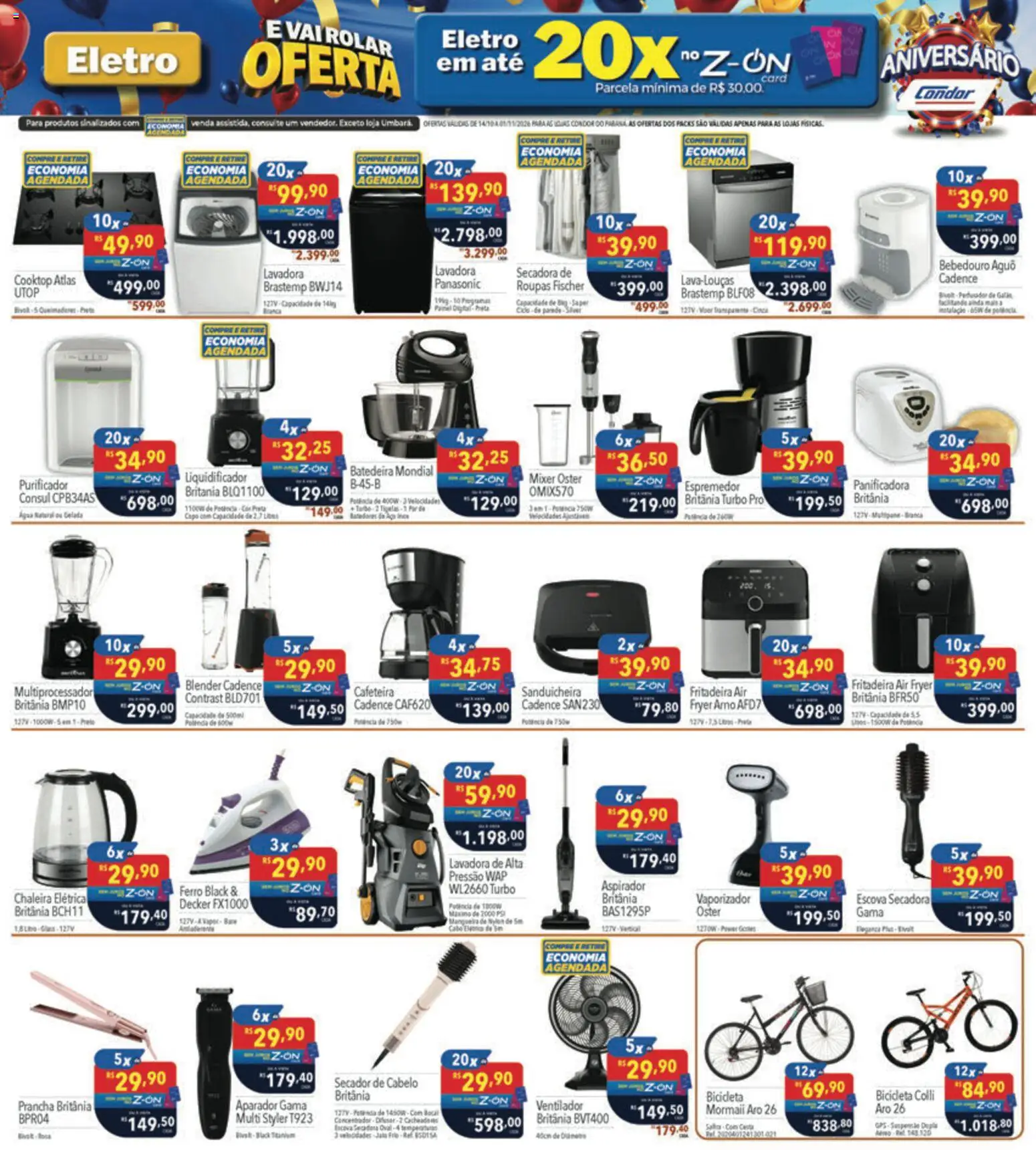 Supermercados Condor Folheto - válido de 14/10/2026 | Página: 31