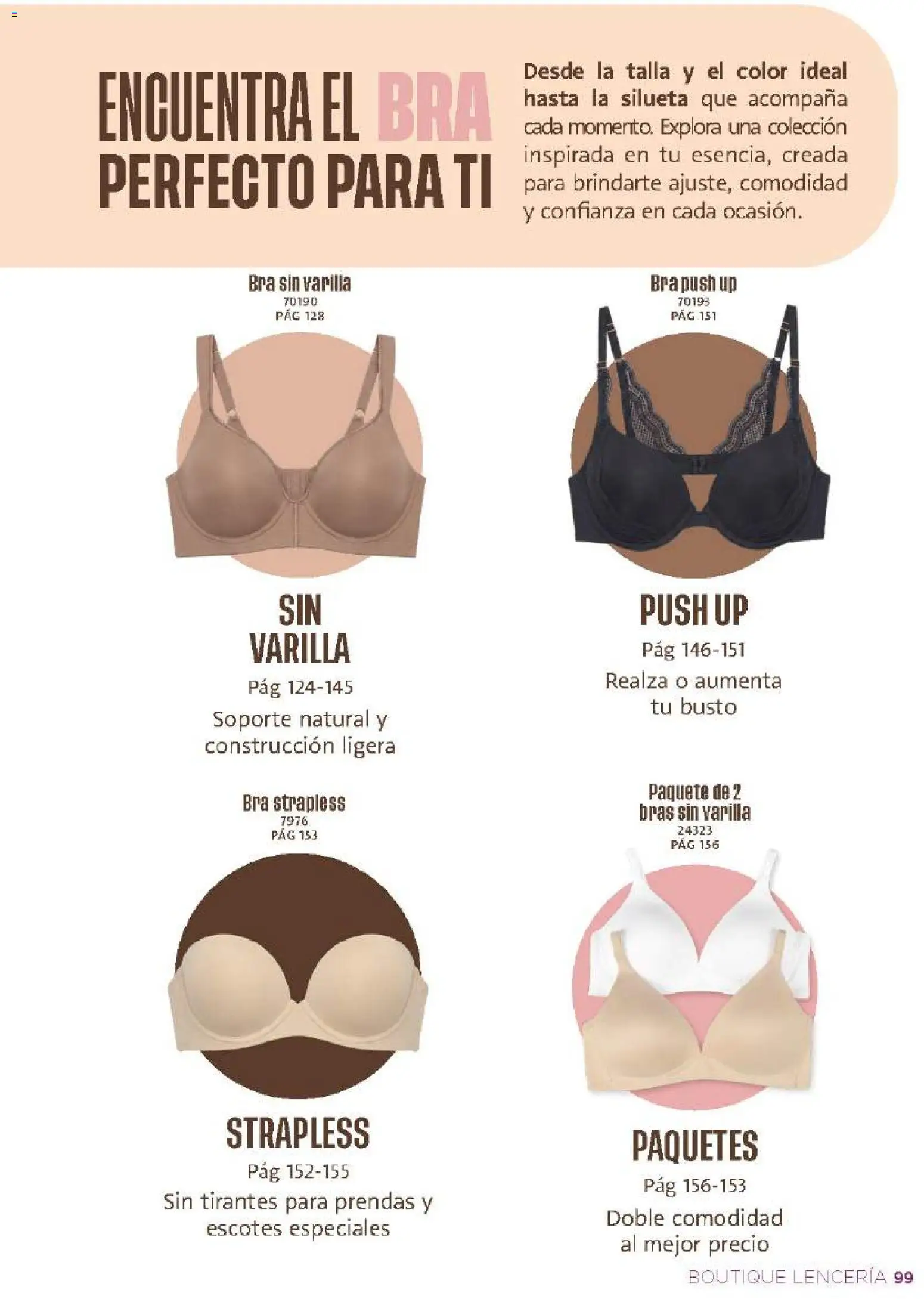 Nuevas ofertas de Ilusión válidas en toda la República Mexicana desde el 01/08/2026. ¡Encuentra las mejores ofertas en Ilusión catálogo Otoño! | Página: 101 | Productos: Tirantes, Lenceria