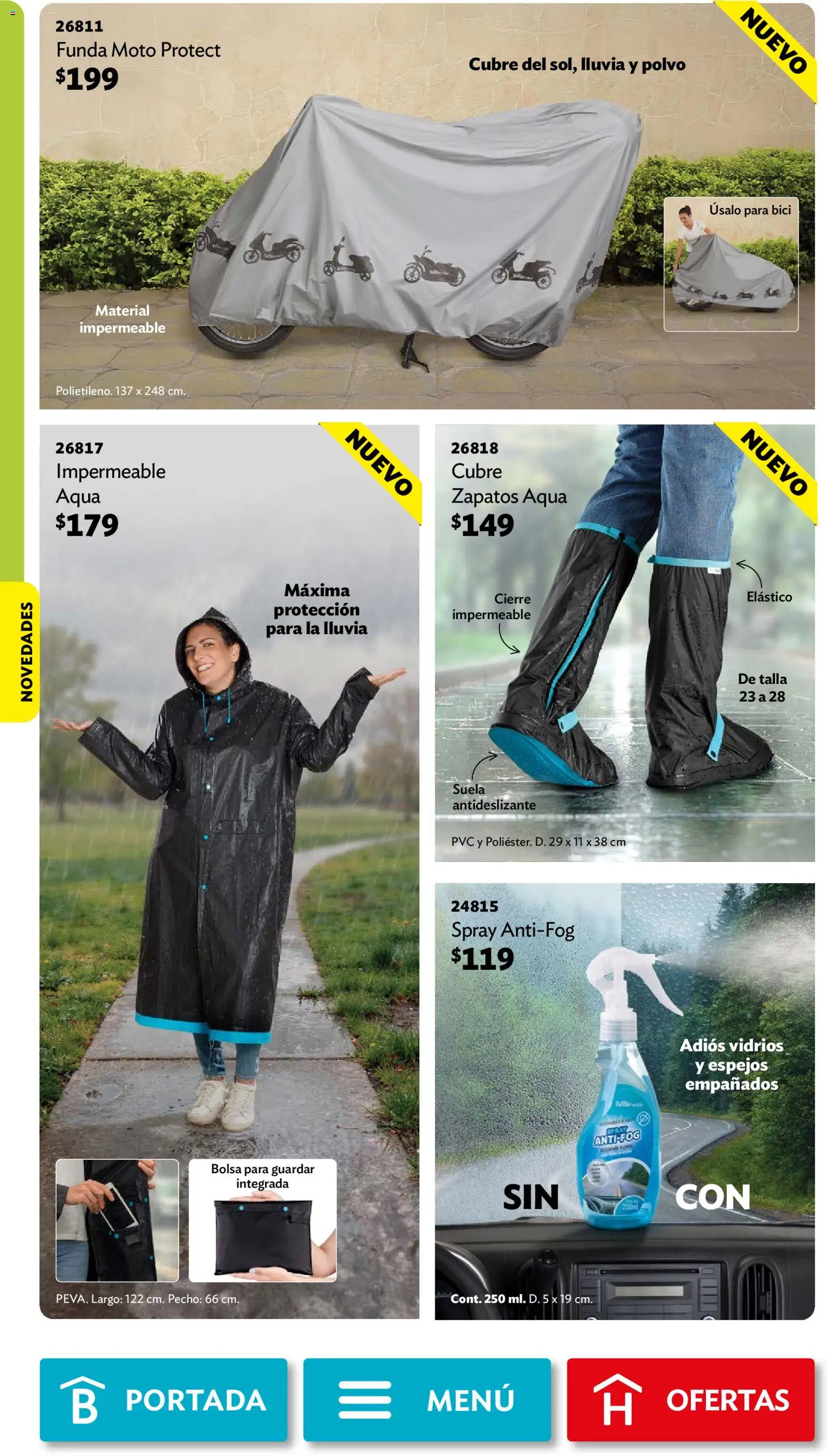Nuevas ofertas de Betterware válidas en toda la República Mexicana desde el 29/06/2026. ¡Encuentra las mejores ofertas en Betterware campaña 7 2026! | Página: 95 | Productos: Bolsa, Zapatos, Funda, Polvo