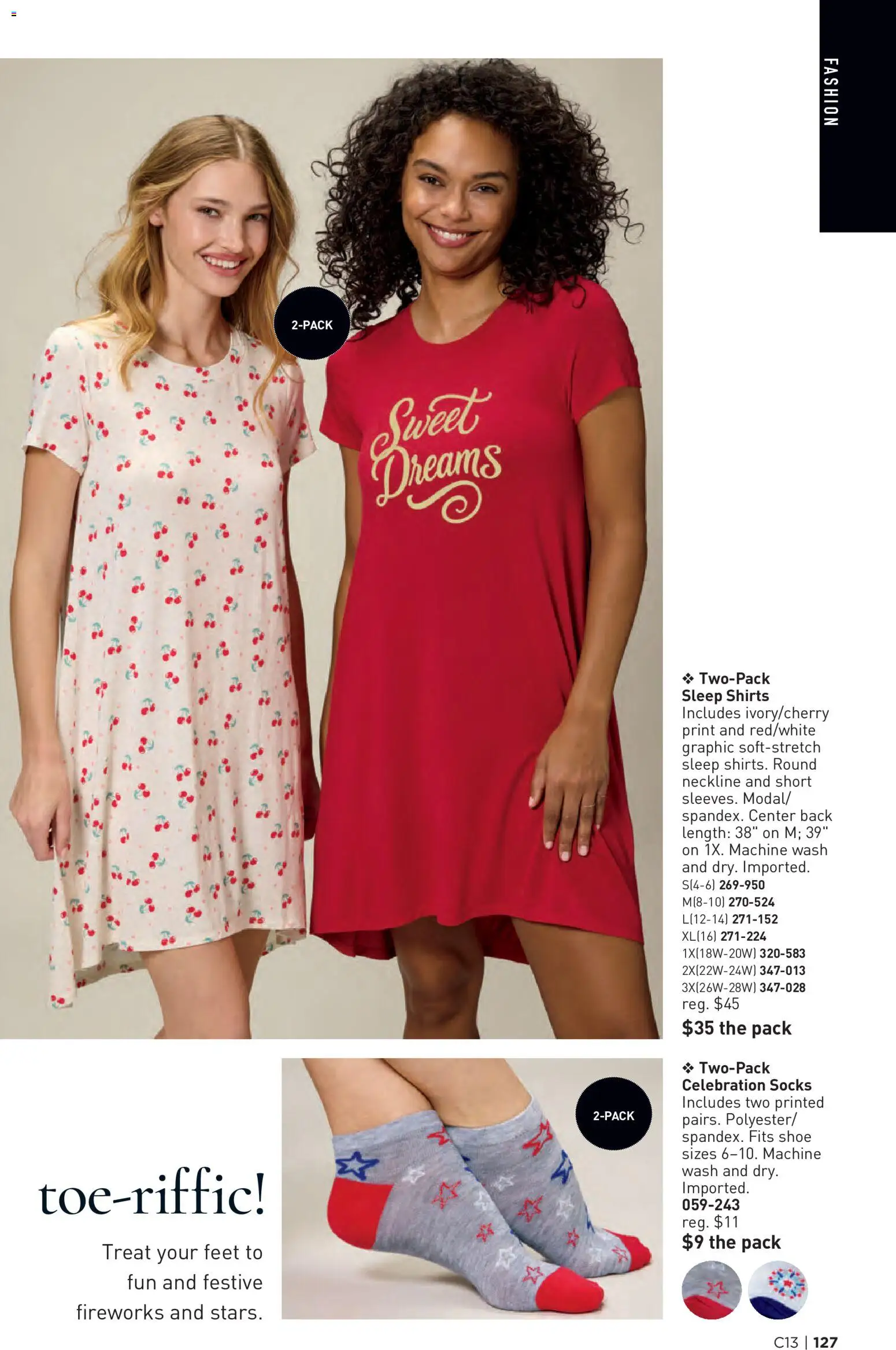 Avon Brochure - valid from 17.06.2026 | Page: 127 | Products: Socks