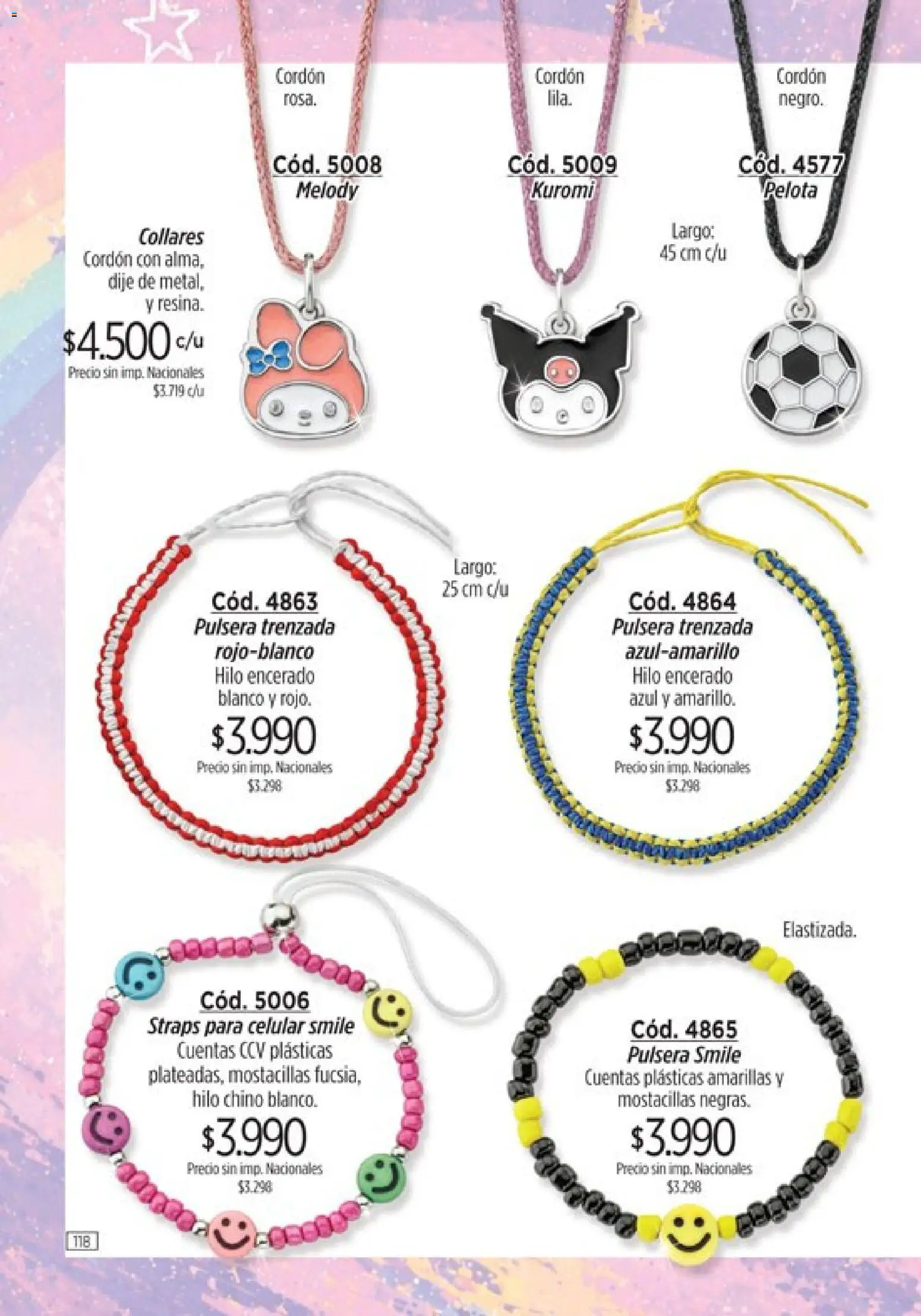 Amodil - Campaña 11 │ válido desde el 01.07.2026 | Página: 118 | Productos: Pulsera, Dije, Pelota