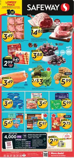 Preview of Safeway weekly flyer / circulaire from shop Safeway valid from Jun 25, 2026