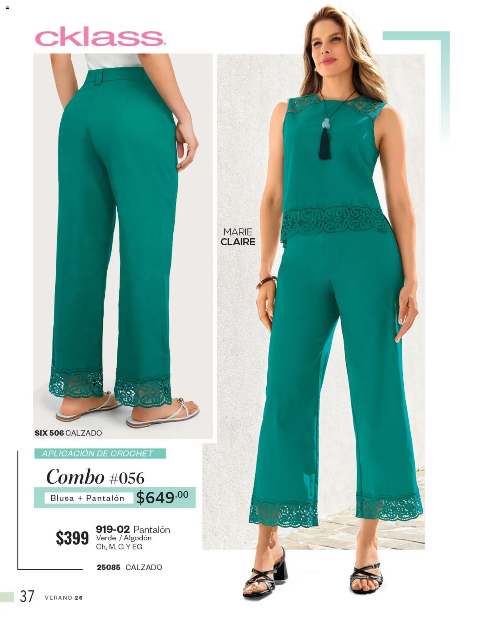 Nuevas ofertas de Cklass válidas en toda la República Mexicana desde el 01.05.2026. ¡Encuentra las mejores ofertas en Cklass catálogo Novedades de verano calzado! | Página: 76 | Productos: Blusa, Algodón