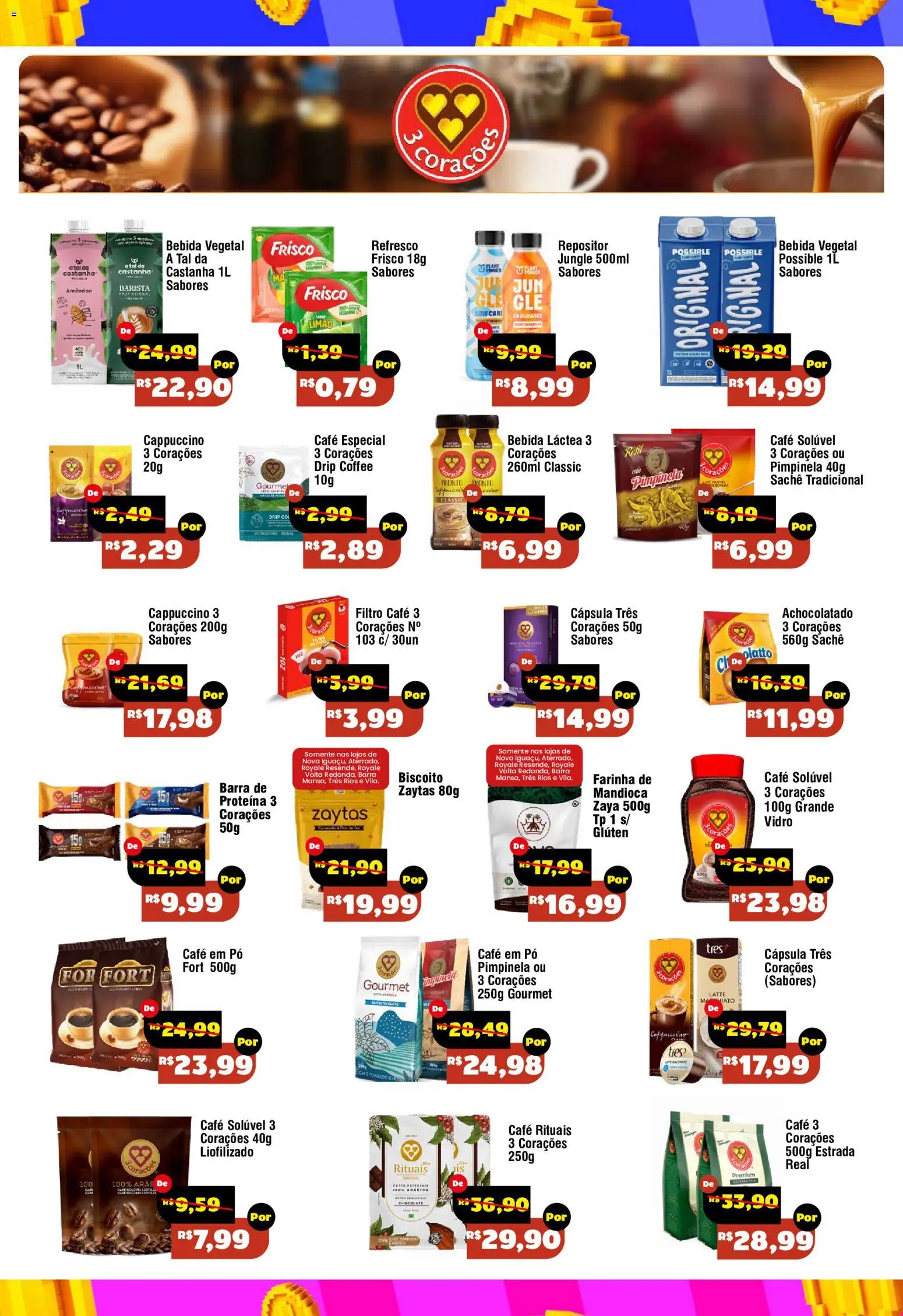 Royal Supermercados Folheto - válido de 24/08/2026 | Página: 11 | Produtos: Cappuccino, Achocolatado, Chocolate, Café solúvel
