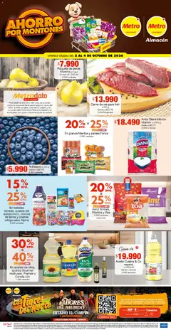 Metro catálogo Ahorro por montones -  Vista previa de la revista de la tienda Metro valido desde el 02/10/2026