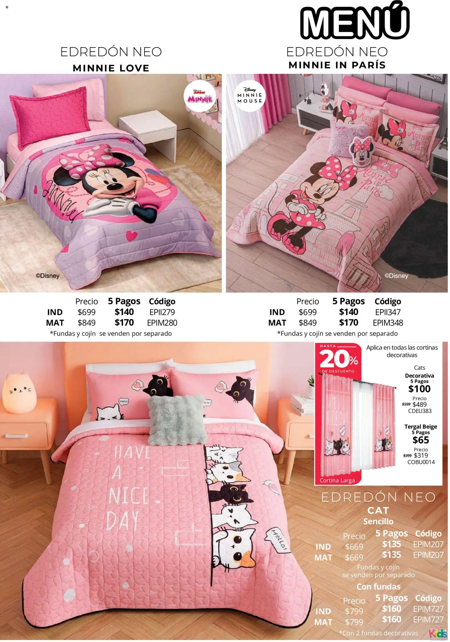 Nuevas ofertas de Colchas Concord válidas en toda la República Mexicana desde el 15/10/2026. ¡Encuentra las mejores ofertas en Colchas Concord catálogo Colección Infantil Para los más peques! | Página: 11