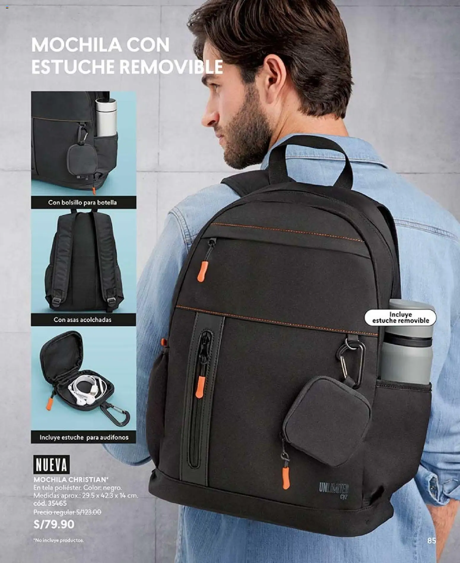 Catálogo CyZone válido desde 20/06/2026 | Página: 97 | Productos: Mochila, Audífonos