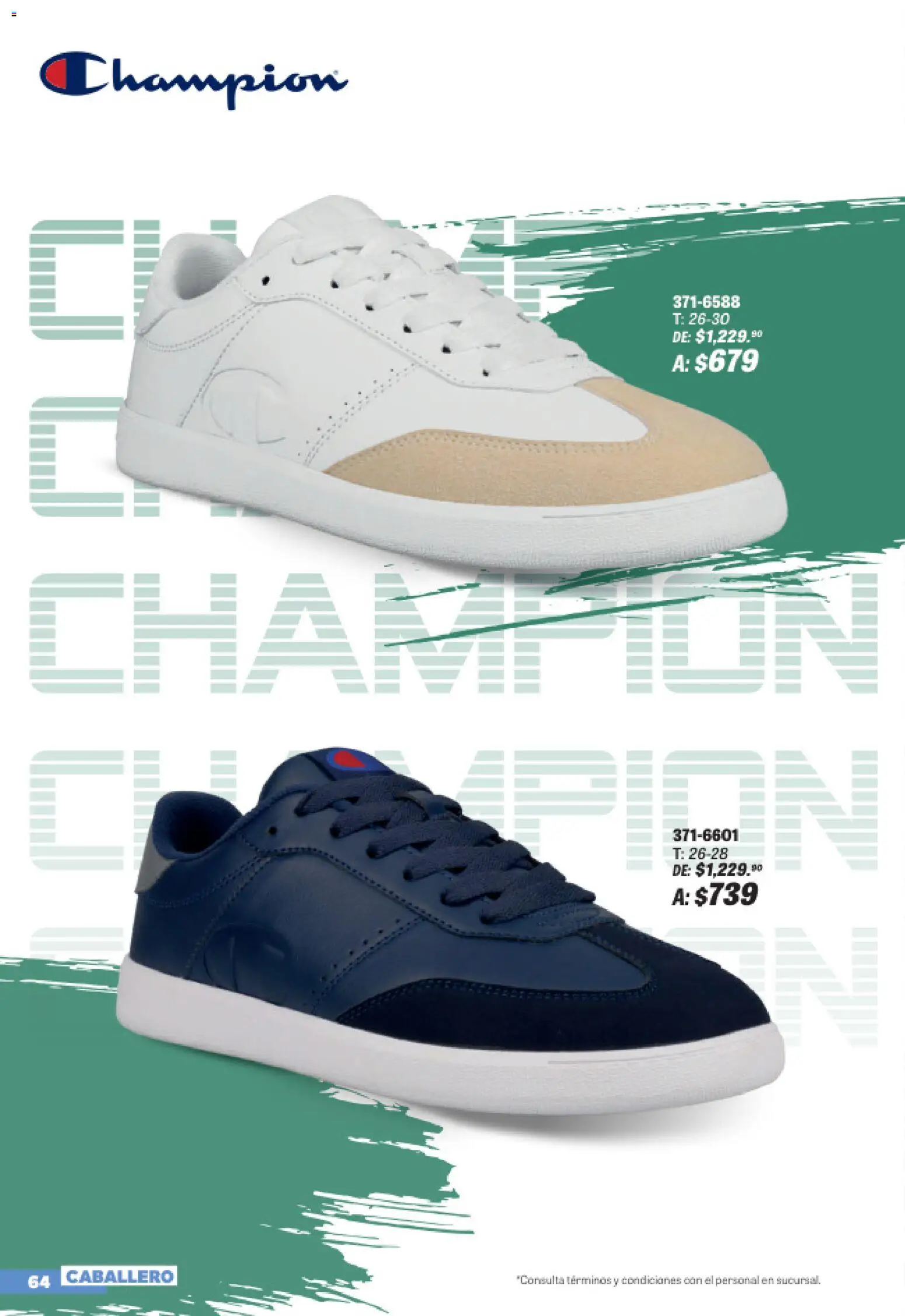 Nuevas ofertas de Andrea válidas en toda la República Mexicana desde el 19/07/2026. ¡Encuentra las mejores ofertas en Andrea catálogo Sports Week! | Página: 64