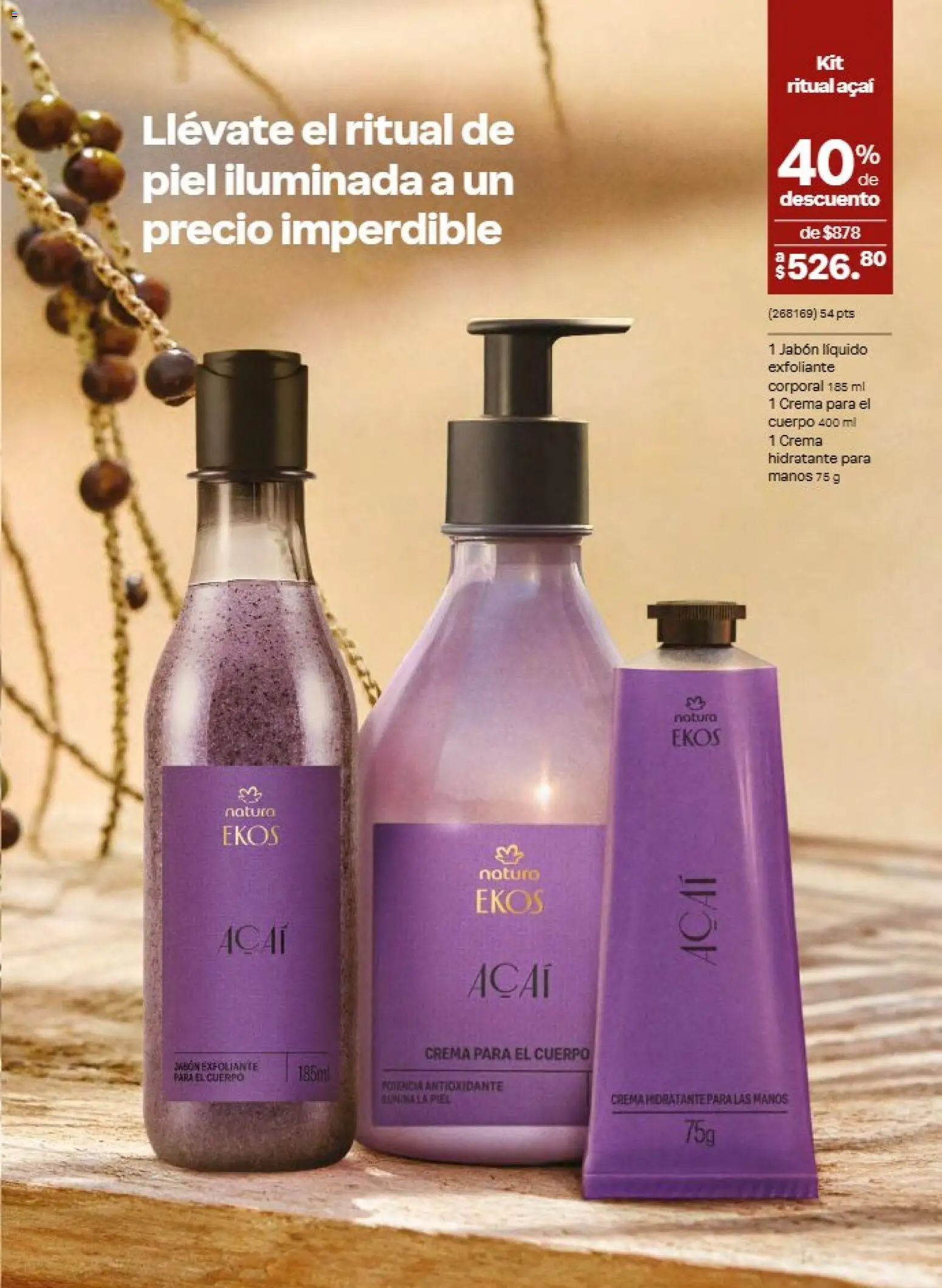 Nuevas ofertas de Natura válidas en toda la República Mexicana desde el 21/08/2026. ¡Encuentra las mejores ofertas en Natura campaña 13 2026! | Página: 94 | Productos: Jabón líquido, Crema, Exfoliante, Jabón