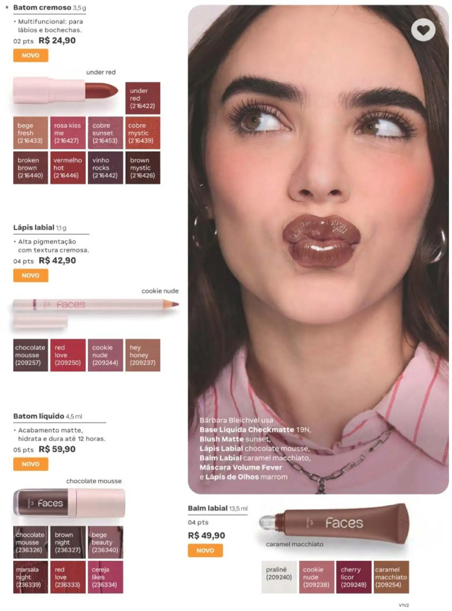 Natura Folheto - válido de 12/10/2026 | Página: 112 | Produtos: Mousse, Cereja, Chocolate, Vinho