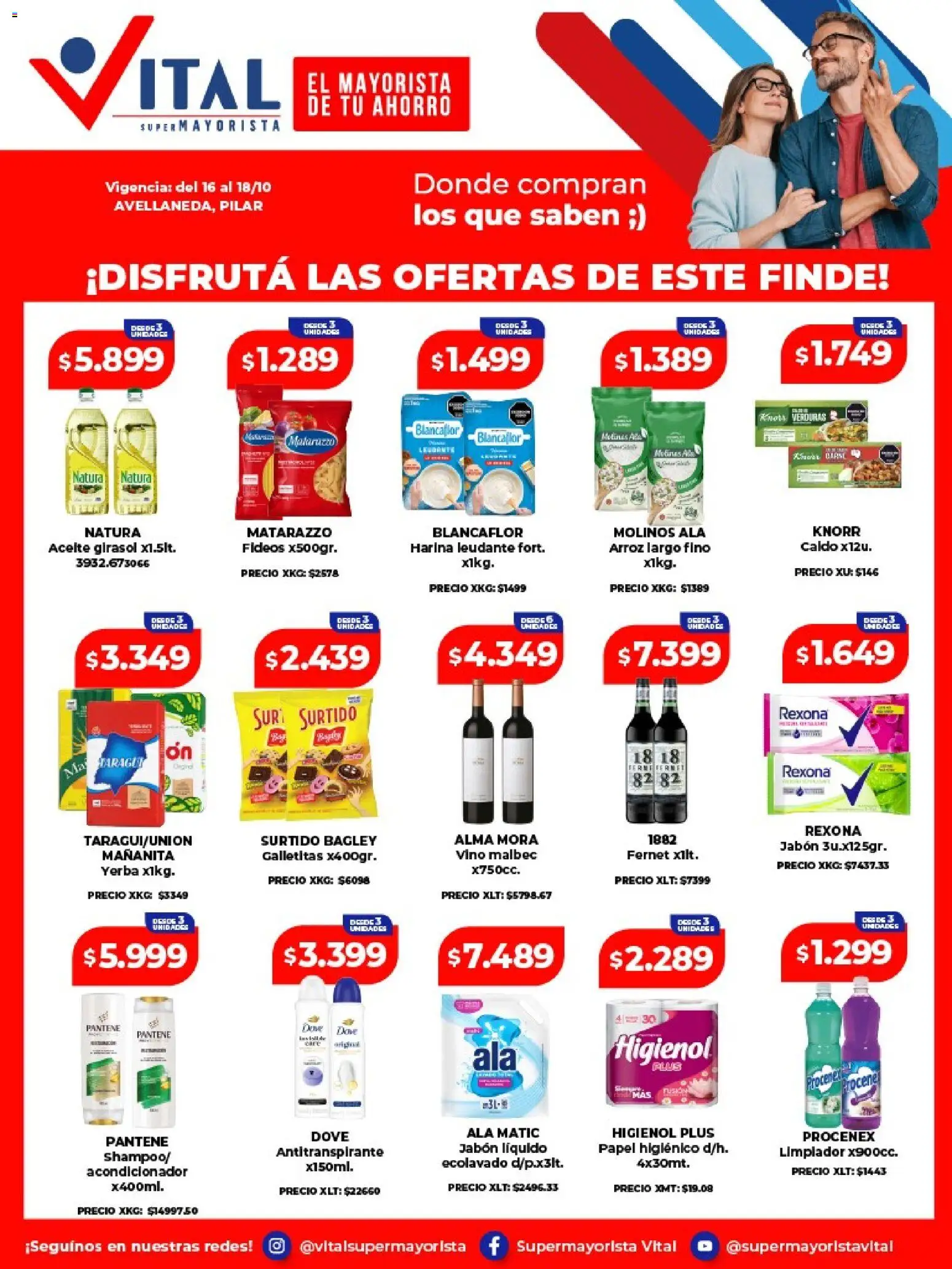 Vital - Ofertas fin │ válido desde el 16/10/2026 | Página: 1
