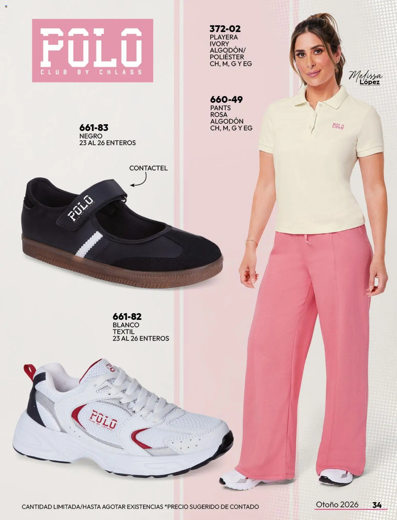 Nuevas ofertas de Cklass válidas en toda la República Mexicana desde el 08/07/2026. ¡Encuentra las mejores ofertas en Cklass catálogo Sportbrands dama! | Página: 35 | Productos: Algodón, Playera, Pants