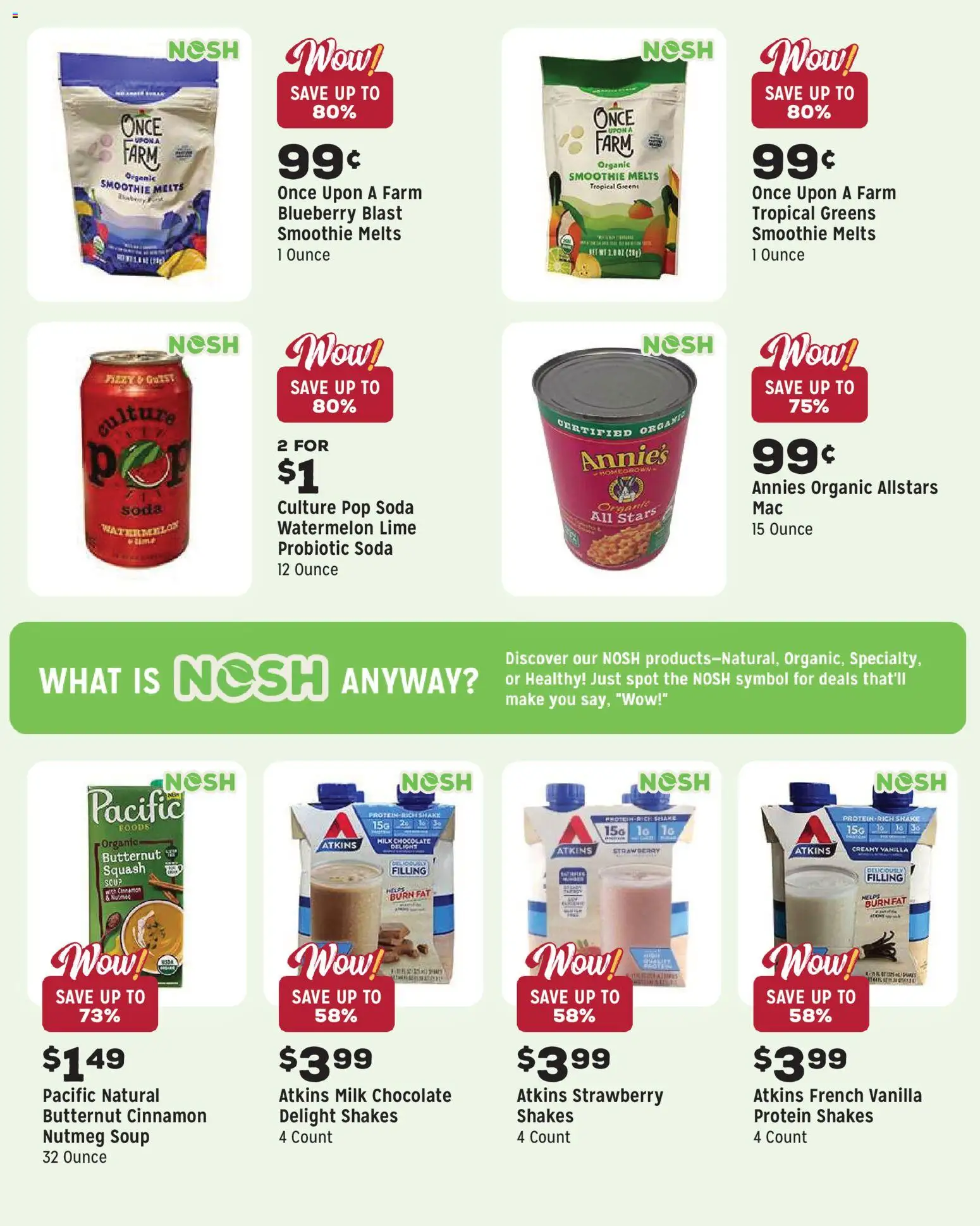 Grocery Outlet Weekly Ad - PA - valid from 20.05.2026 | Page: 8 | Products: Milk, Chocolate, Greens, Lime