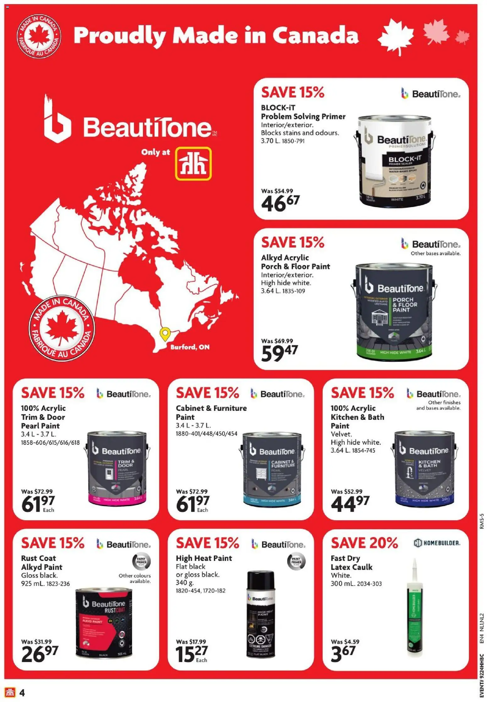 Home Hardware flyer valid from 11.06.2026 | Page: 5 | Products: Cabinet, Bath, Coat