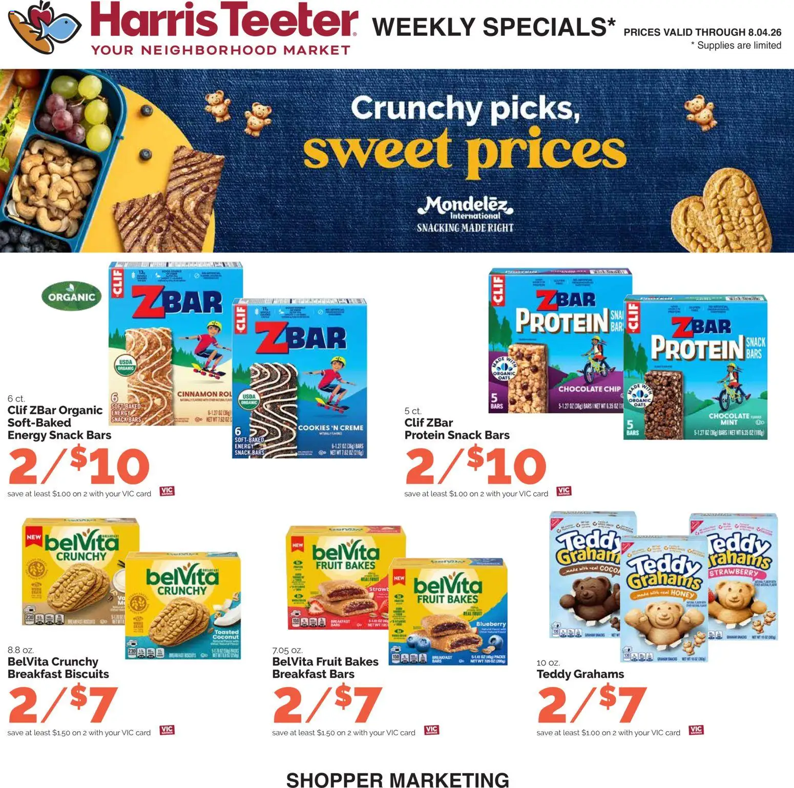 Harris Teeter Weekly Ad - NC - valid from 07/29/2026 | Page: 14 | Products: Chocolate, Cookies, Chocolate Chip