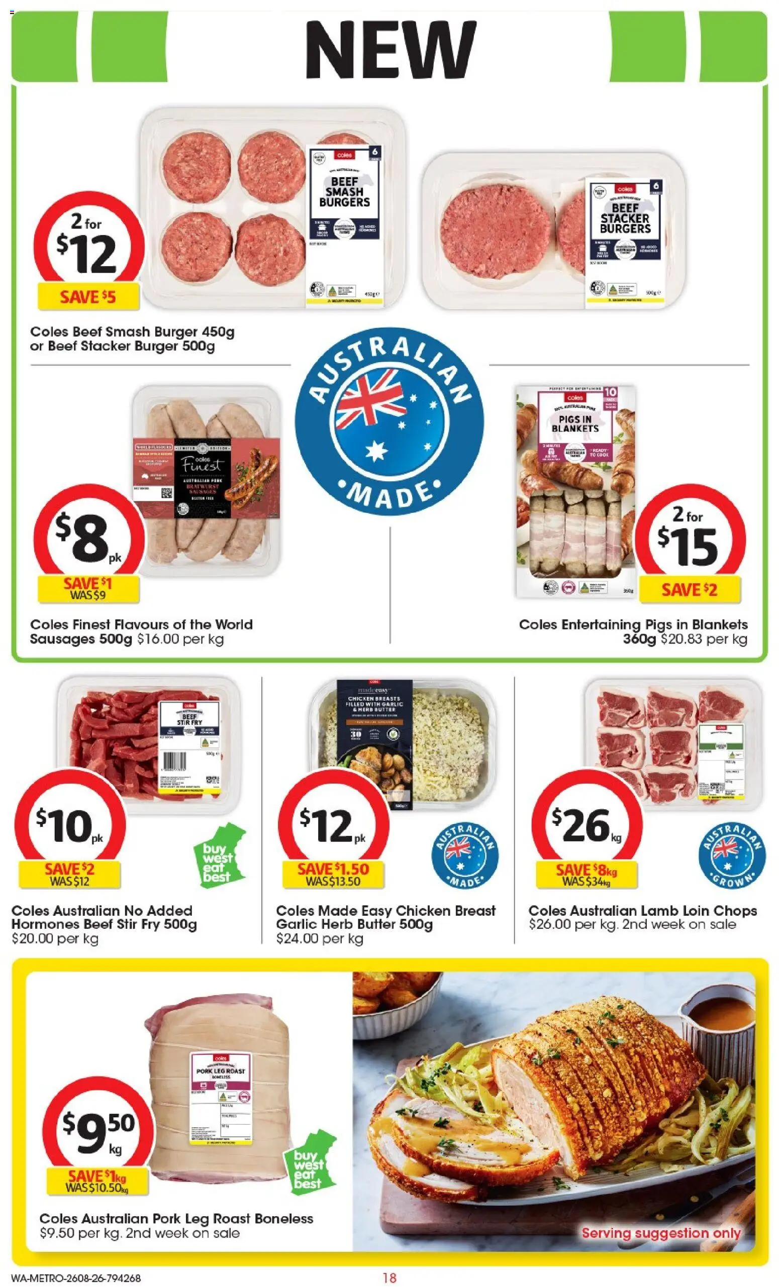 Coles catalogue - valid from 26/08/2026 | Page: 18