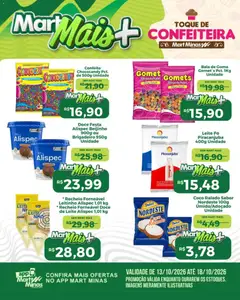 Mart Minas ofertas Confeiteira - Pré-Visualização do folheto da loja Mart Minas, válido de 13/10/2026