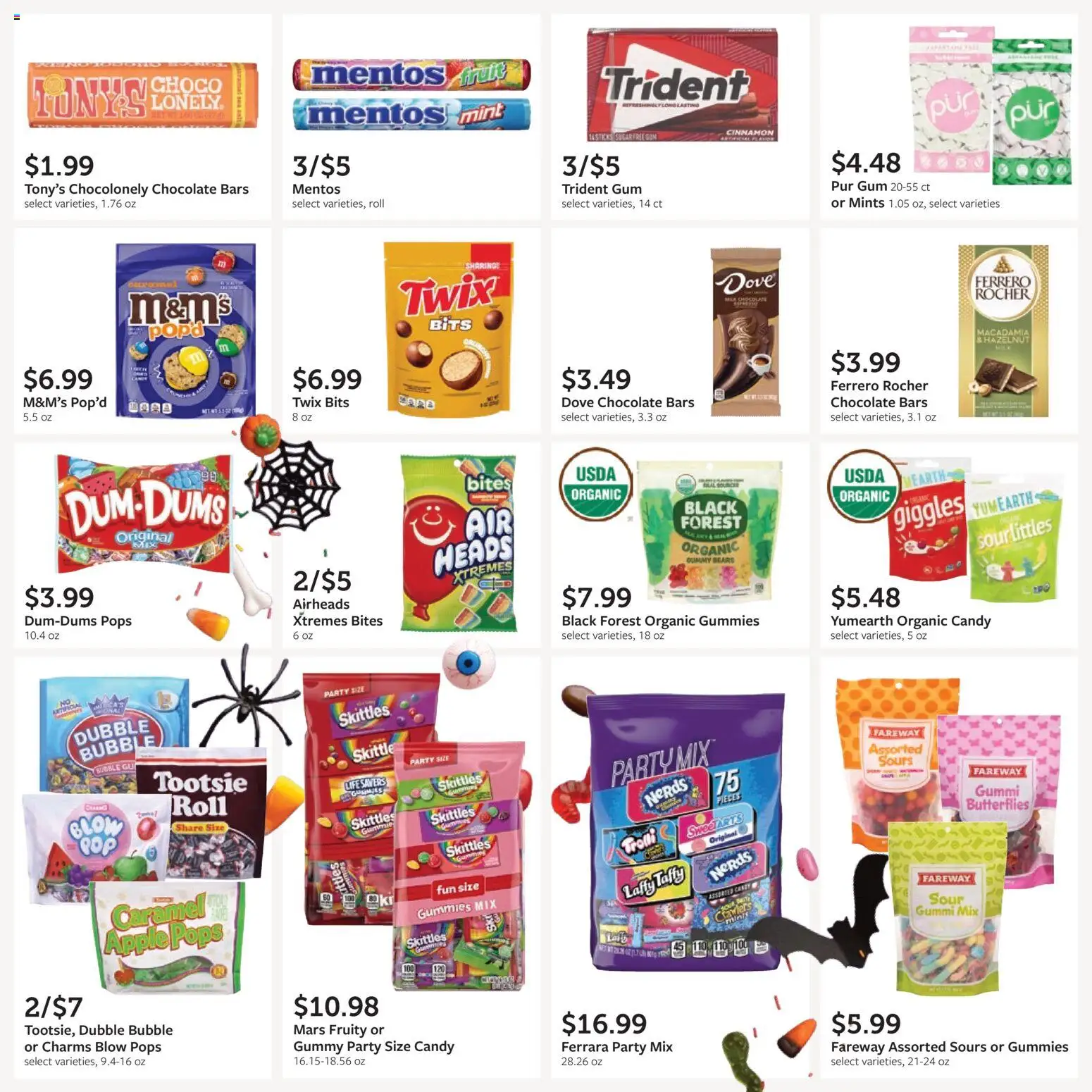 Fareway Monthly Ad - valid from 09/28/2026 | Page: 18 | Products: Chocolate, Fruit, Salt, Ferrero Rocher
