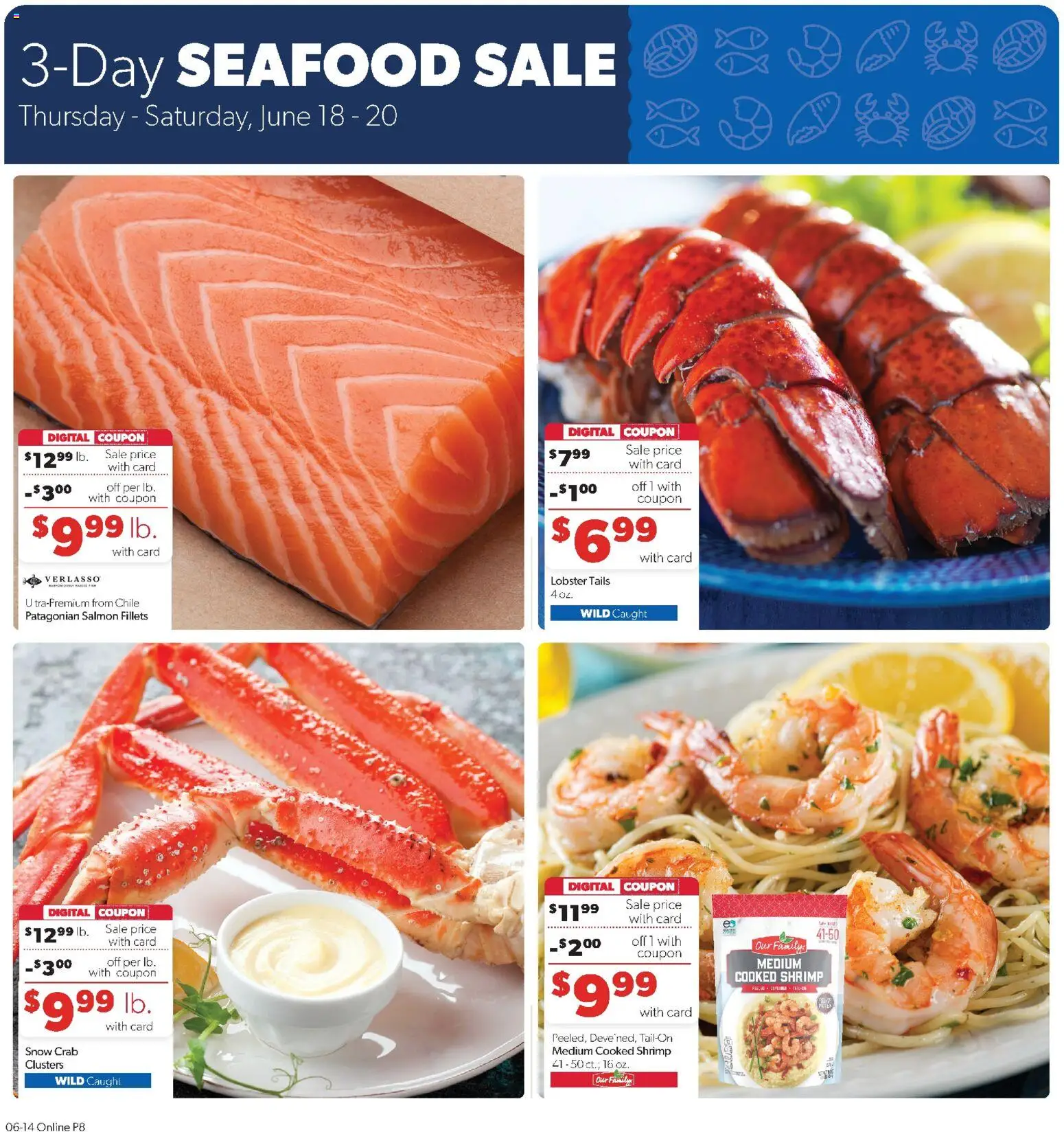 Family Fare Weekly Ad - ND - valid from 14.06.2026 | Page: 7 | Products: Seafood