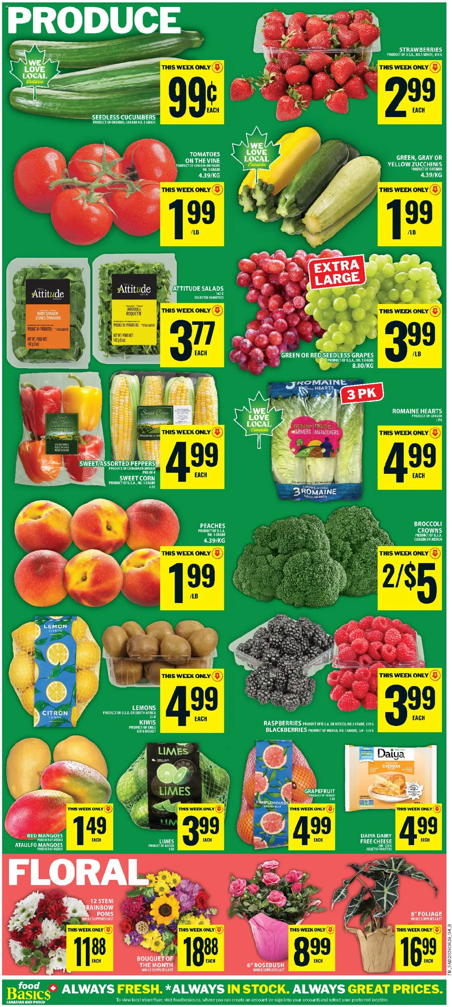 Food Basics flyer valid from Jul 2, 2026 | Page: 8