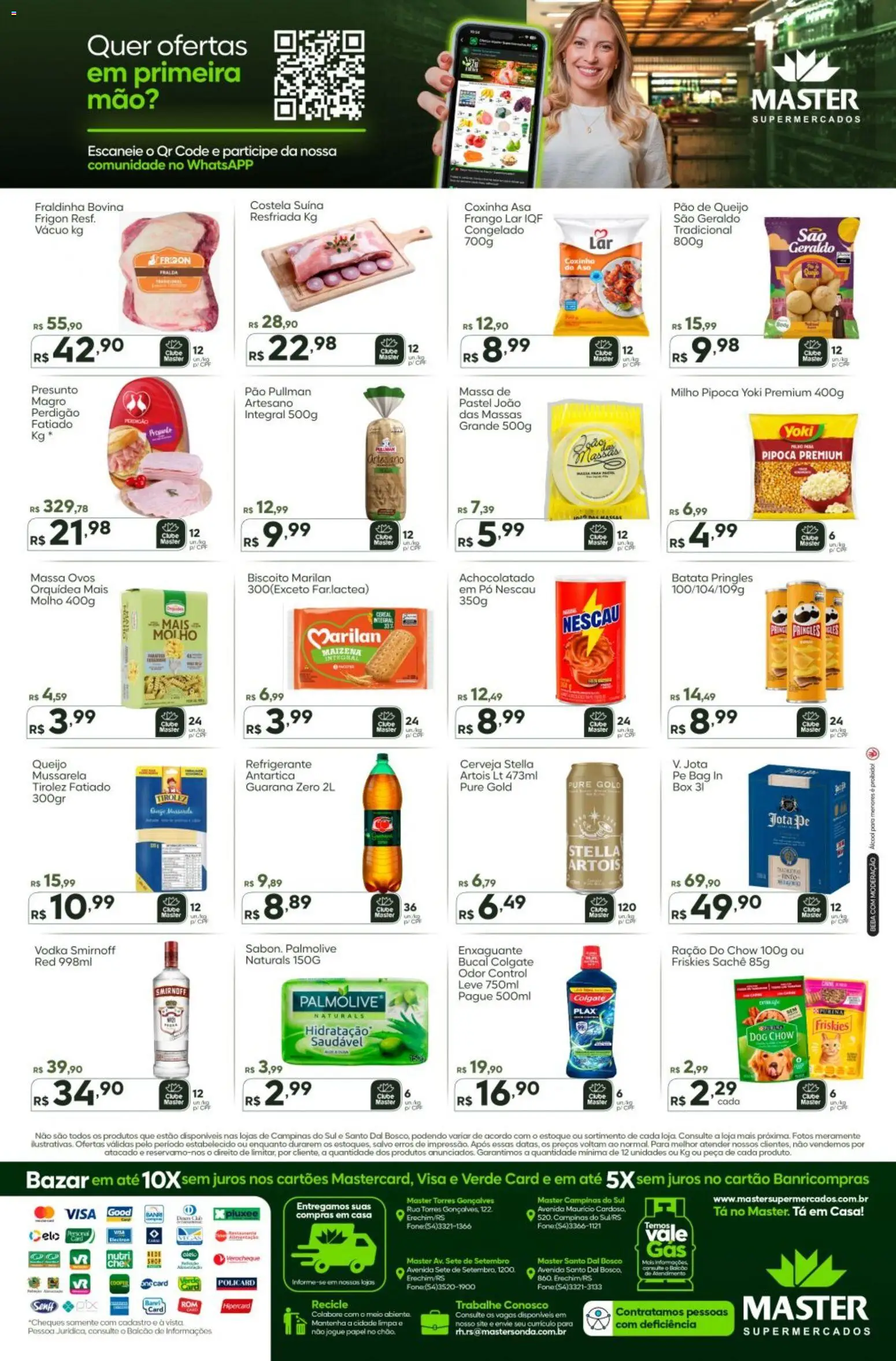 Master Folheto - válido de 22.05.2026 | Página: 2 | Produtos: Achocolatado, Maiô, Massa, Pipoca