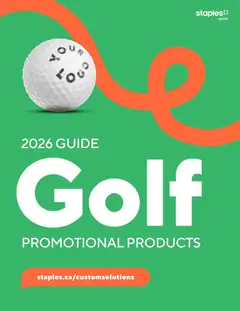 Preview of Staples flyer 2026 Guide - Golf from shop Staples valid from 13.05.2026