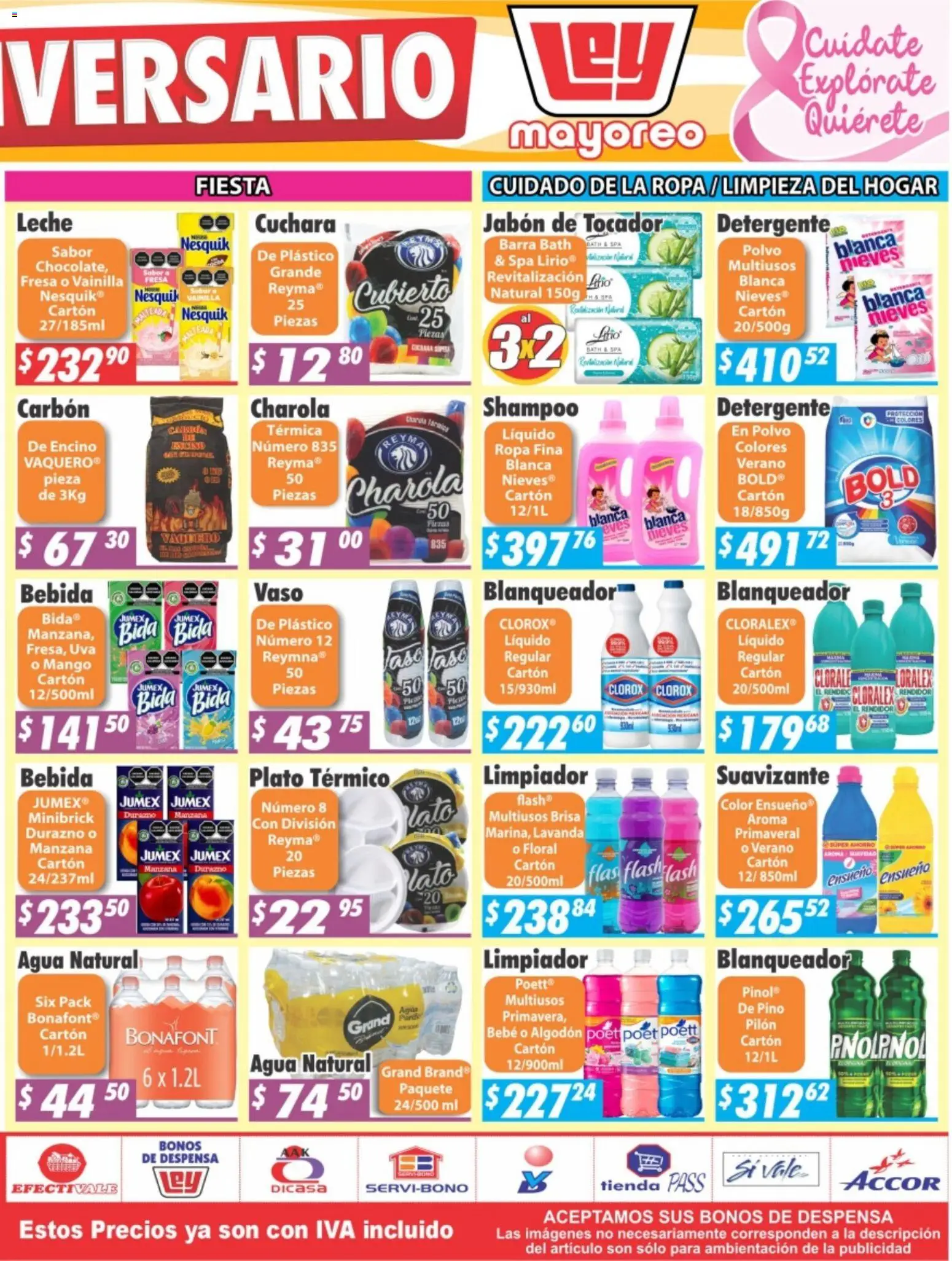 Nuevas ofertas de Casa Ley válidas en toda la República Mexicana desde el 12/10/2026. ¡Encuentra las mejores ofertas en Casa Ley folleto La Paz! | Página: 6