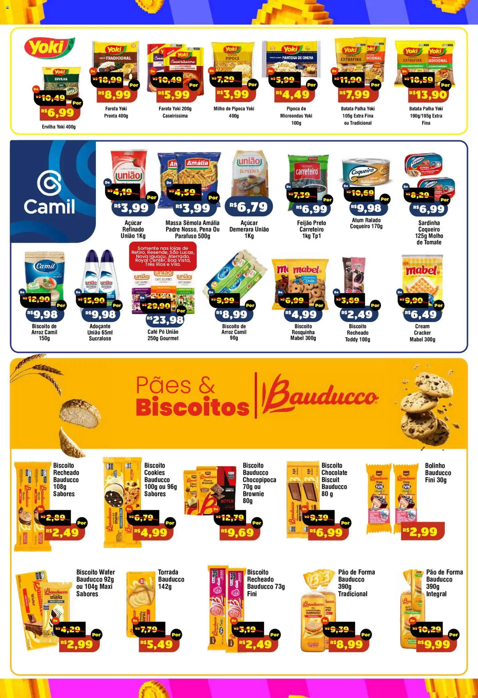 Royal Supermercados Folheto - válido de 24/08/2026 | Página: 9 | Produtos: Café, Biscoitos, Batata, Atum