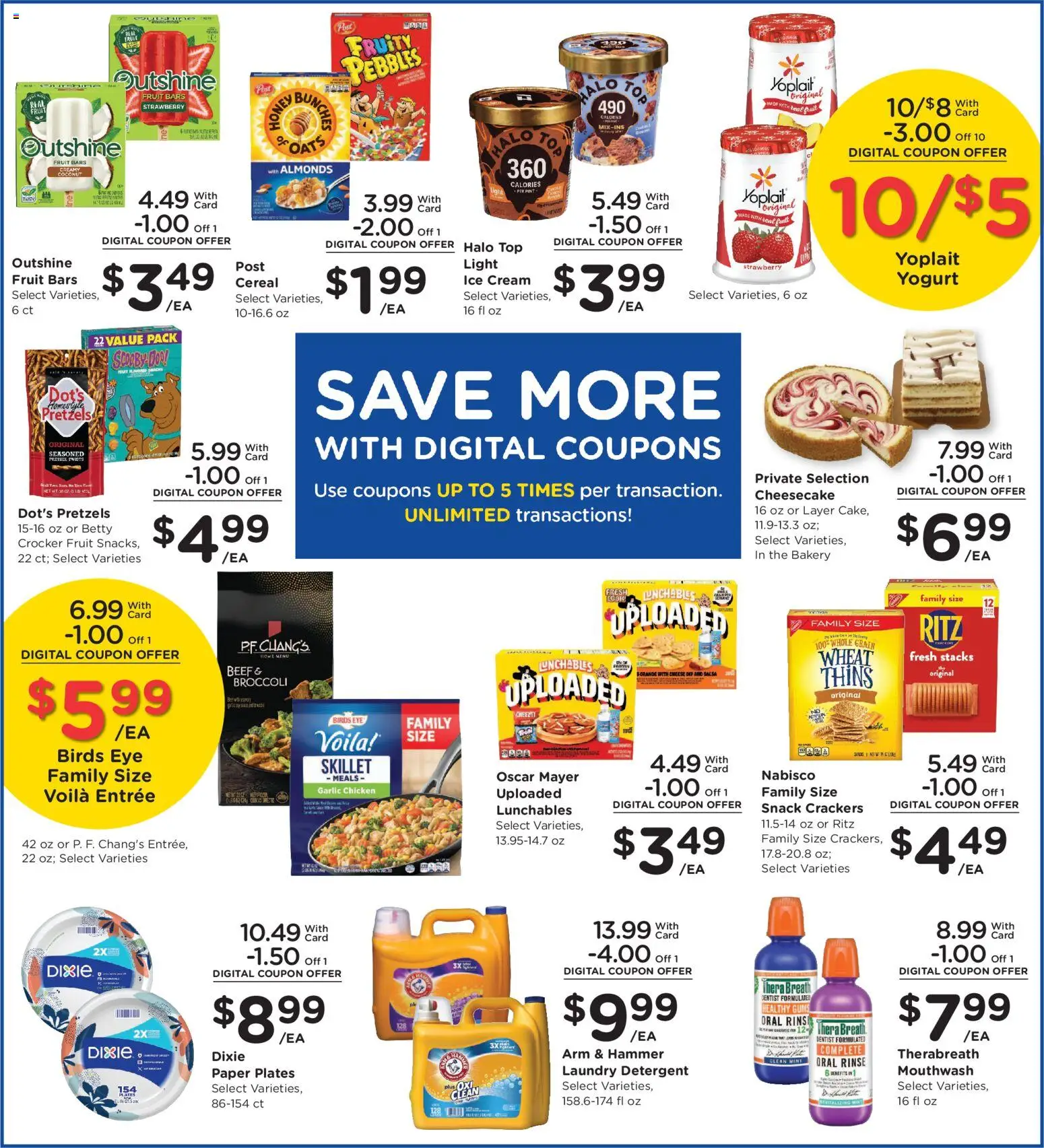 King Soopers Weekly Ad - valid from 07/15/2026 | Page: 7 | Products: Detergent, Ice, Cereal, Cheesecake