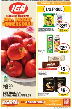 Preview of IGA catalogue SA - valid from 01/07/2026