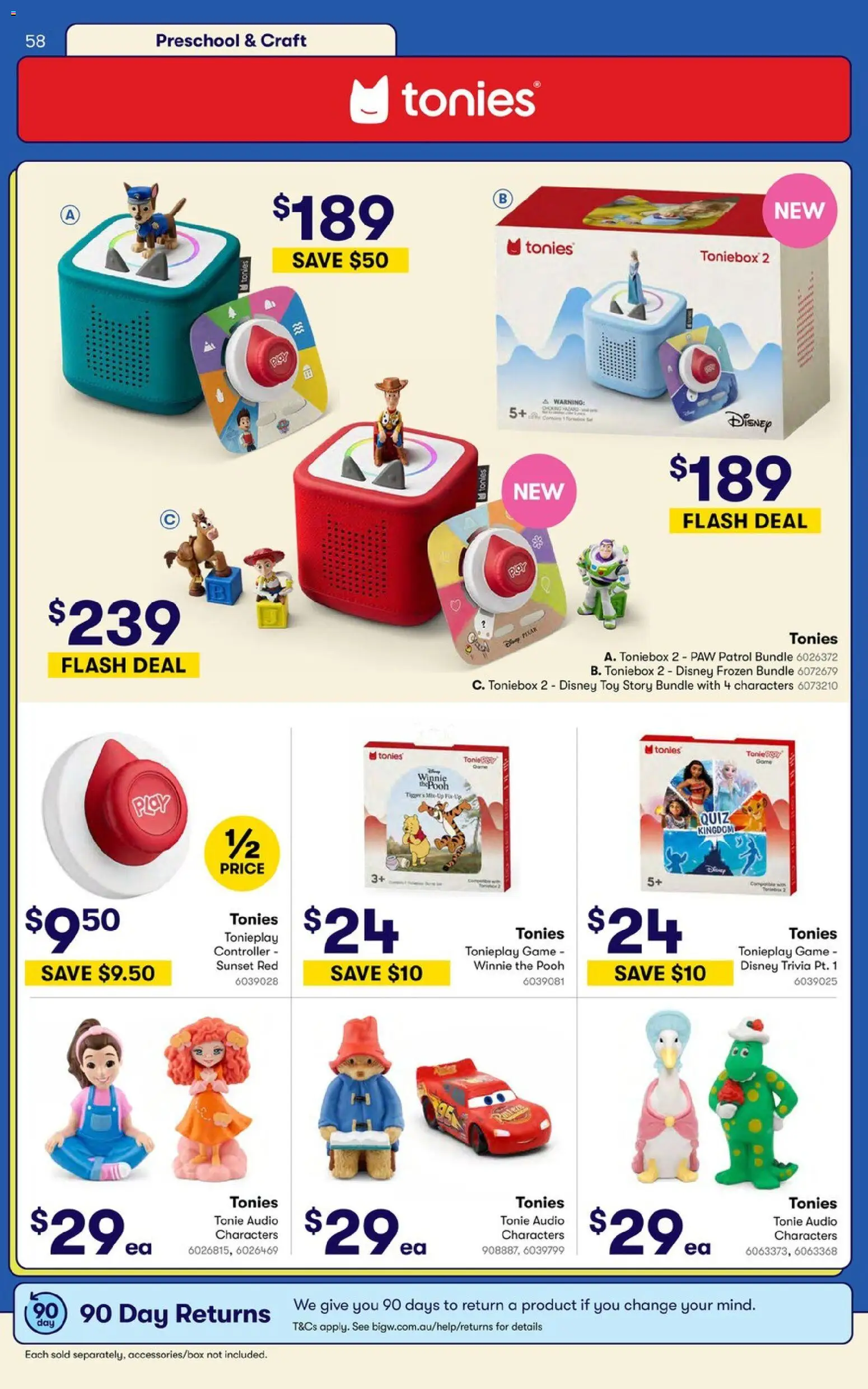 Big W catalogue - valid from 09.06.2026 | Page: 58 | Products: Controller, Audio, Game