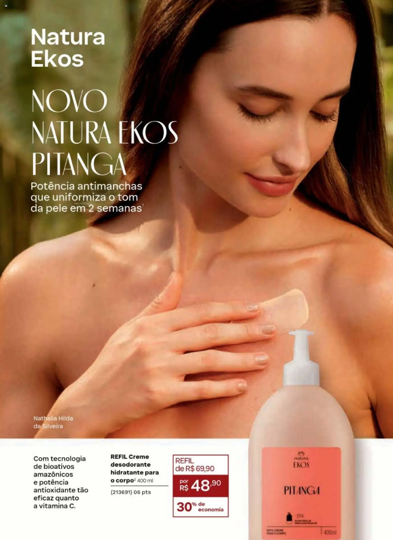 Natura Folheto - válido de 19/07/2026 | Página: 110 | Produtos: Desodorante, Creme