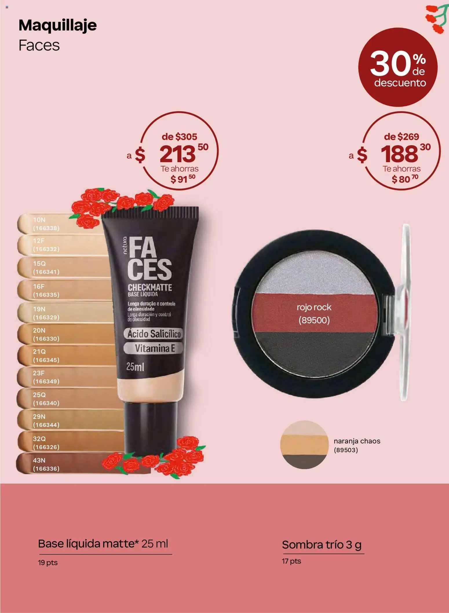 Nuevas ofertas de Natura válidas en toda la República Mexicana desde el 02/10/2026. ¡Encuentra las mejores ofertas en Natura campaña  15 2026! | Página: 9 | Productos: Sombra, Té, Maquillaje