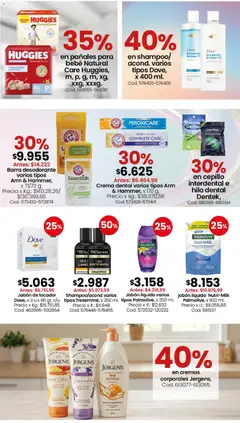 Vista previa Coto - Perfumería y limpieza válido desde el 06/07/2026 | Página: 4 | Productos: Cepillo, Jabón, Desodorante, Crema