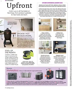 Preview of Bunnings Warehouse Magazine October - valid from 01/10/2026 | Page: 8 | Products: Light, Honey, Trampoline, Garlic