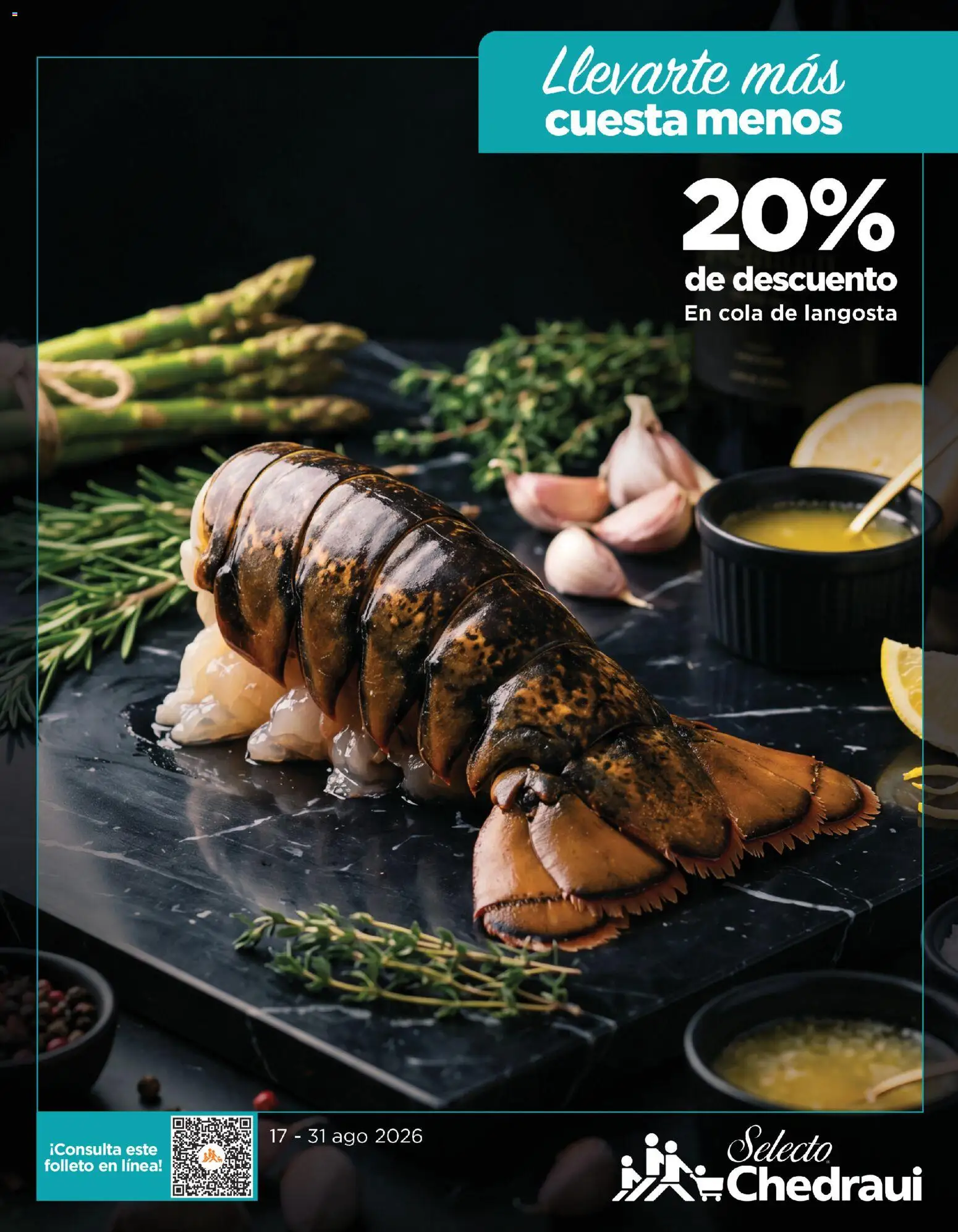 Nuevas ofertas de Chedraui válidas en toda la República Mexicana desde el 17/08/2026. ¡Encuentra las mejores ofertas en Chedraui folleto Llevarte más cuesta menos! | Página: 1