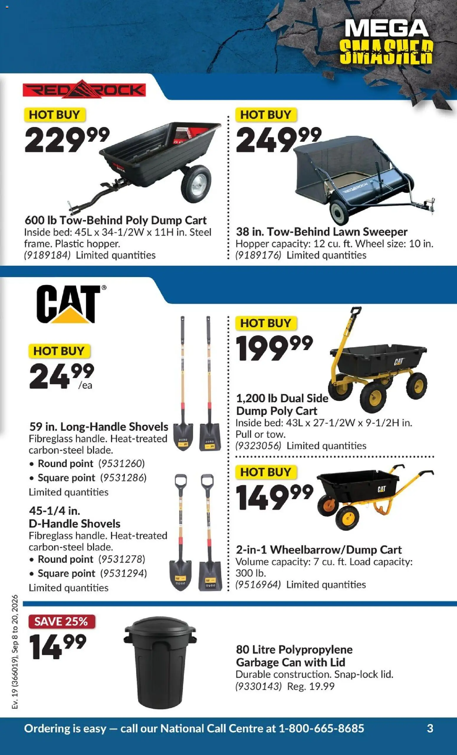 Princess Auto flyer valid from Sep 8, 2026 | Page: 6 | Products: Bed