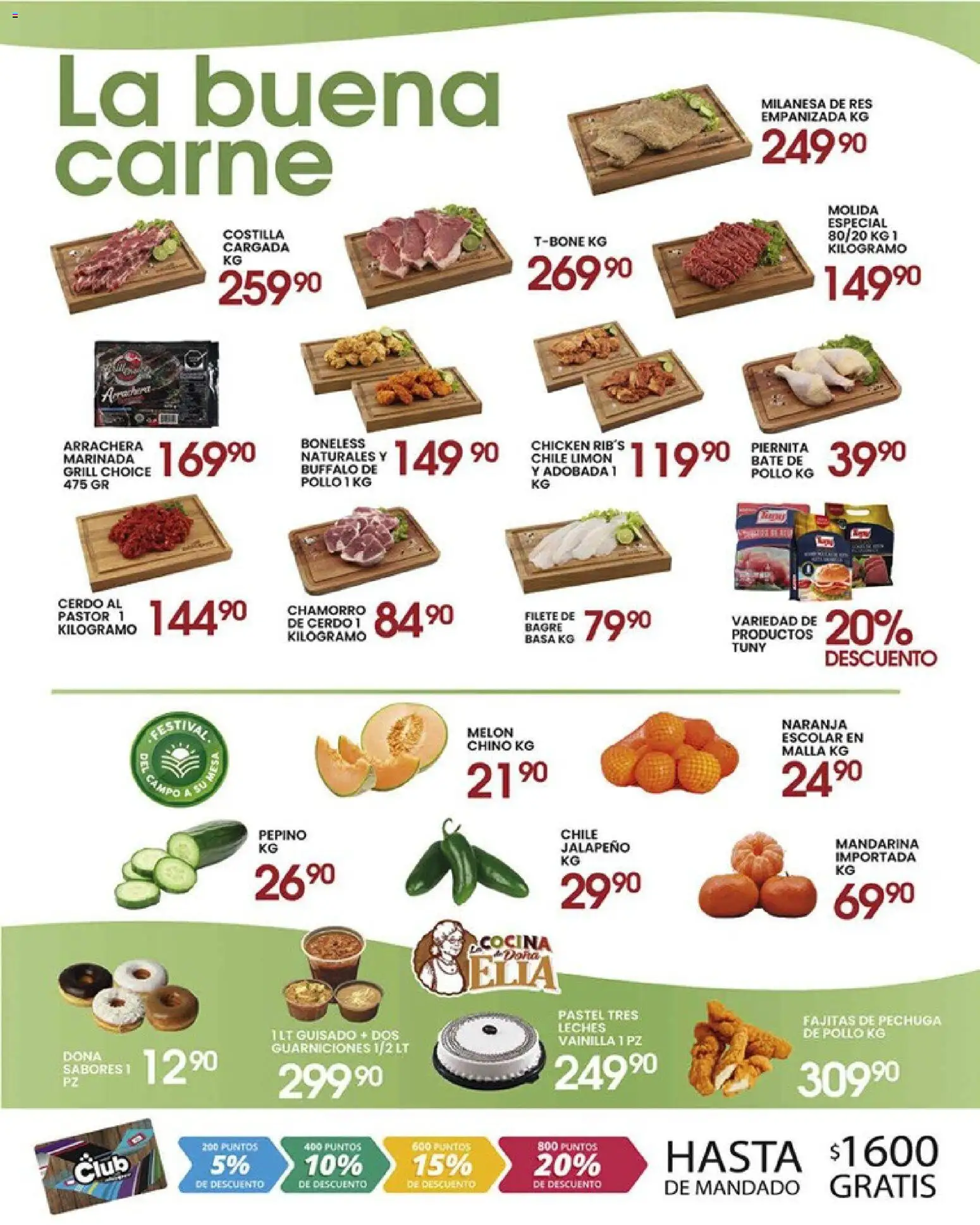 Nuevas ofertas de Alsuper válidas en toda la República Mexicana desde el 15.05.2026. ¡Encuentra las mejores ofertas en Alsuper folleto SALTILLO! | Página: 2 | Productos: Pollo, Melón, Pastel, Cocina