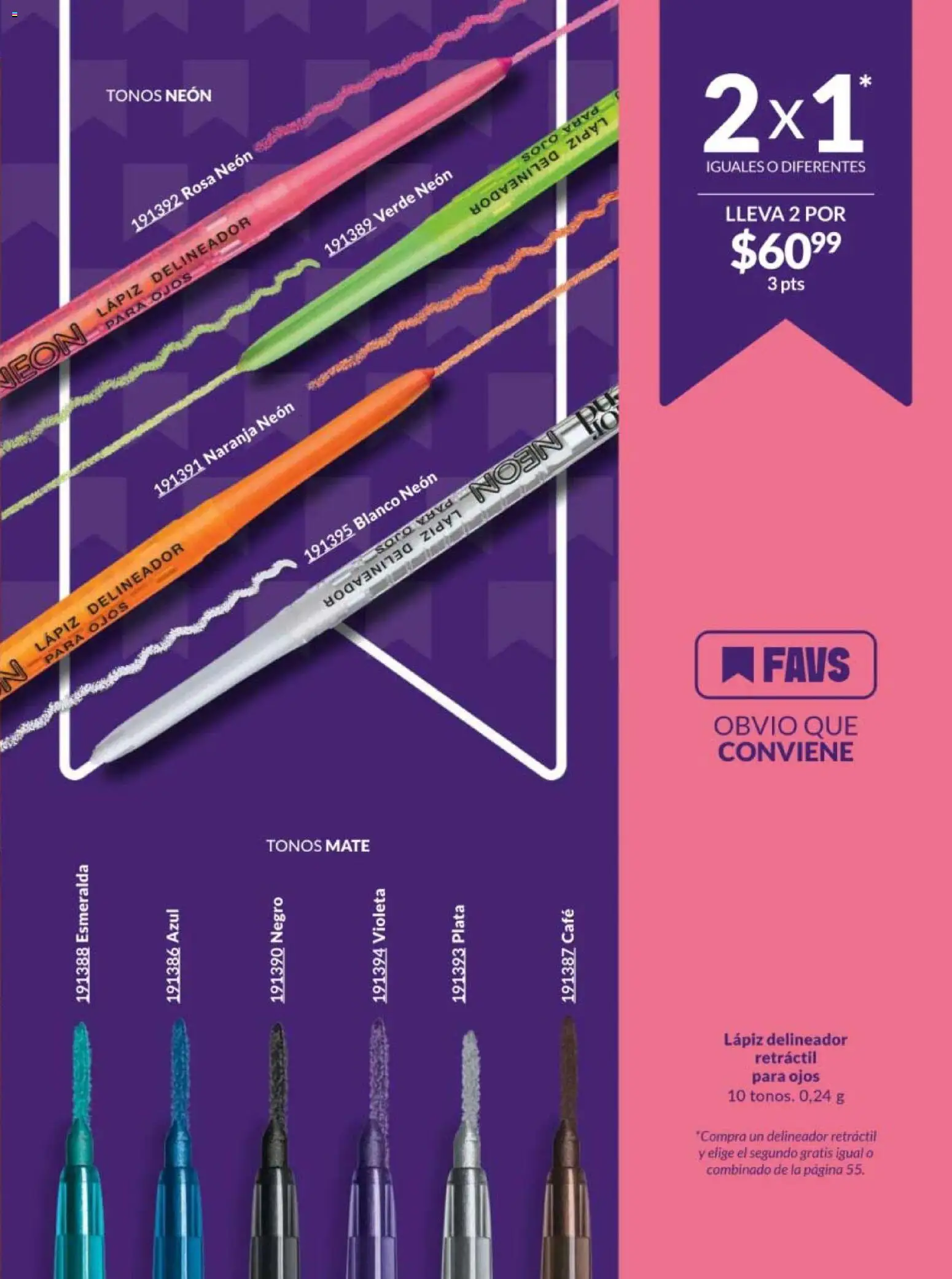 Nuevas ofertas de AVON válidas en toda la República Mexicana desde el 20/02/2026. ¡Encuentra las mejores ofertas en AVON campaña 4 2026! | Página: 49 | Productos: Café, Mate, Delineador