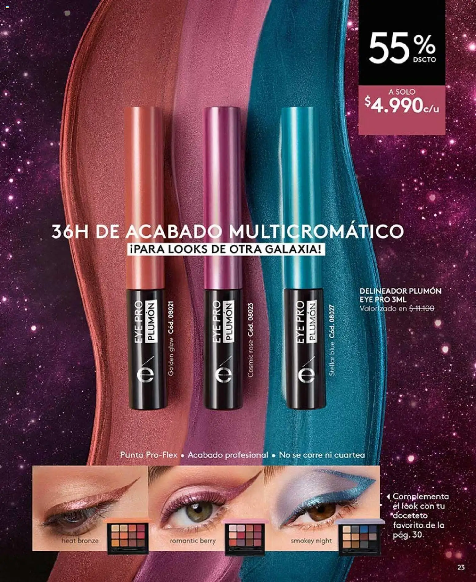 Catálogo Ésika Campaña 4 │ válido desde el 15.02.2026 | Página: 23 | Productos: Delineador, Plumón