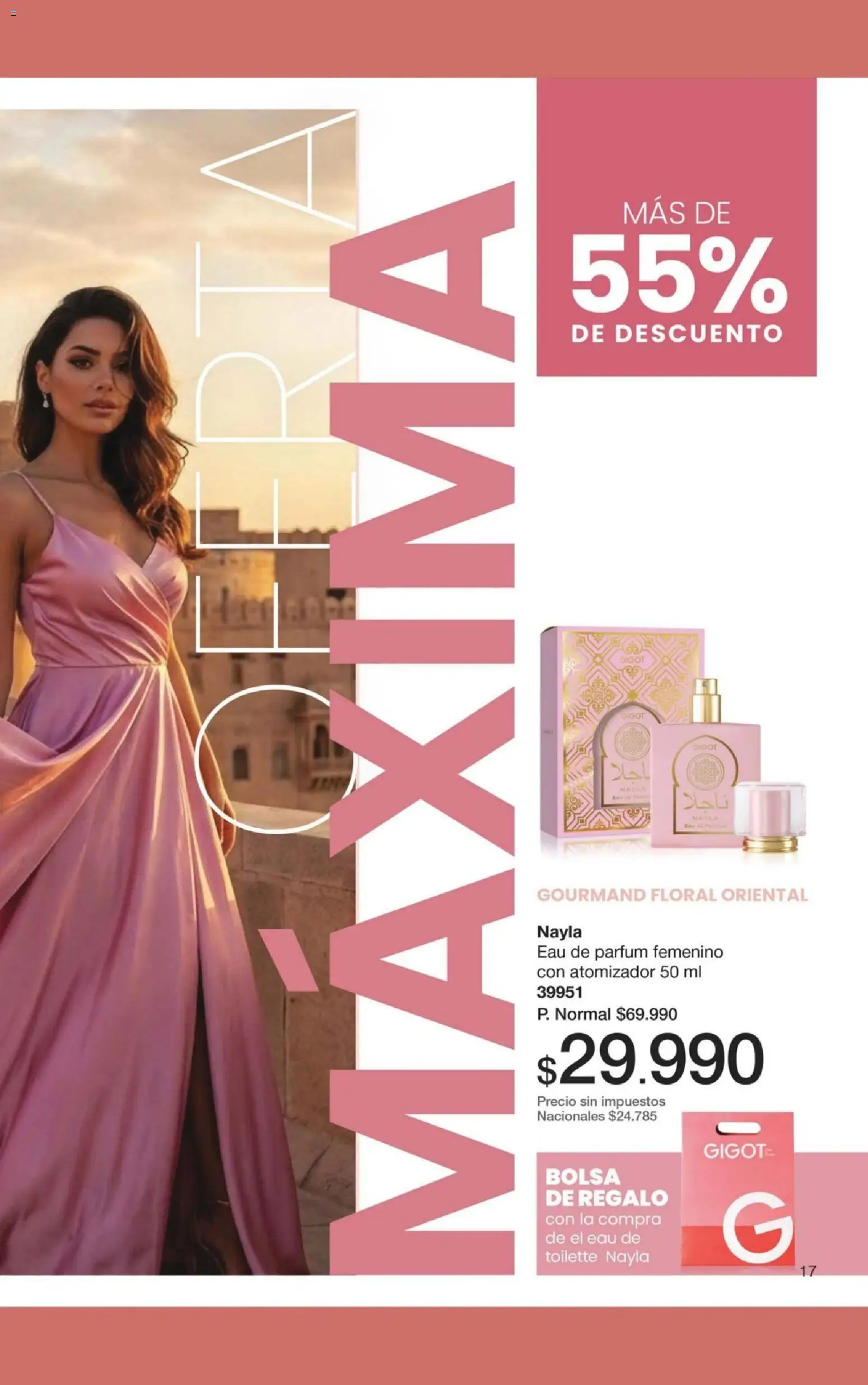 Gigot catálogo │ válido desde el 21/09/2026 | Página: 19 | Productos: Bolsa, Eau de toilette