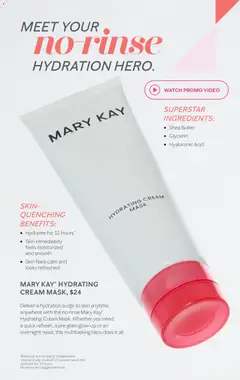 Preview of Mary Kay weekly ads valid from 16.02.2026 | Page: 3 | Products: Butter, Mask, Cream, Watch